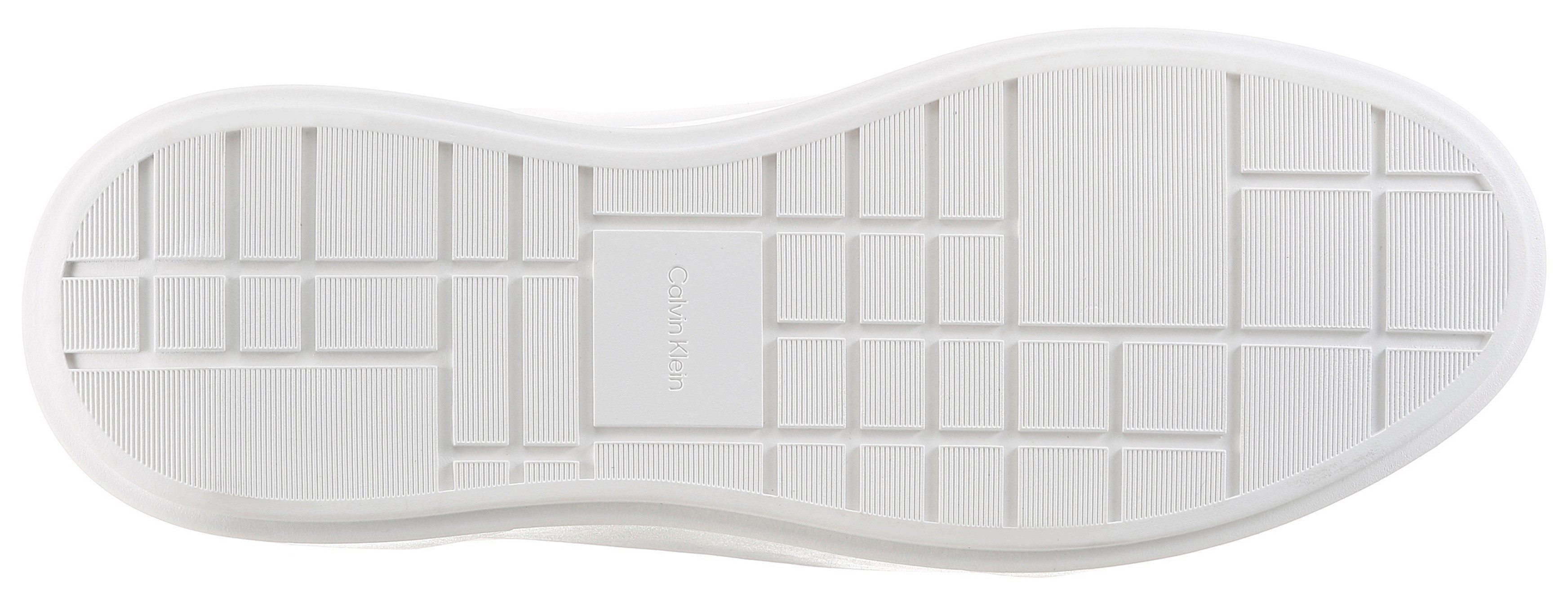 Calvin Klein Jeans CHUNKY CUPSOLE LACEUP LTH Sneaker Freizeitschuh, Halbschuh, Schnürer mit CK-Logoprägung