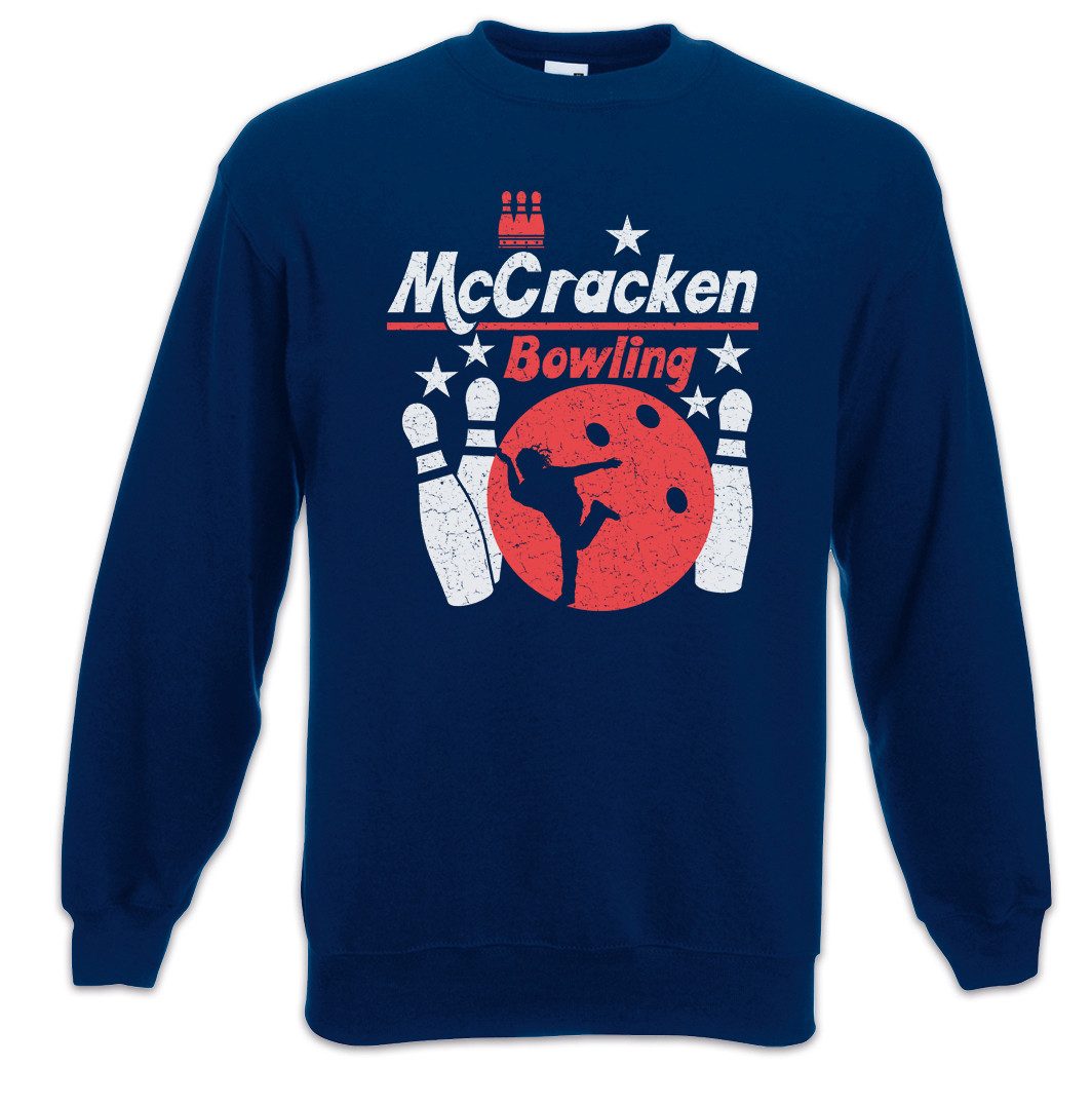 Sweatshirt McCracken Bowling Sweatshirt Gamer Gaming Kingpin Games Fun Let's Bowl
