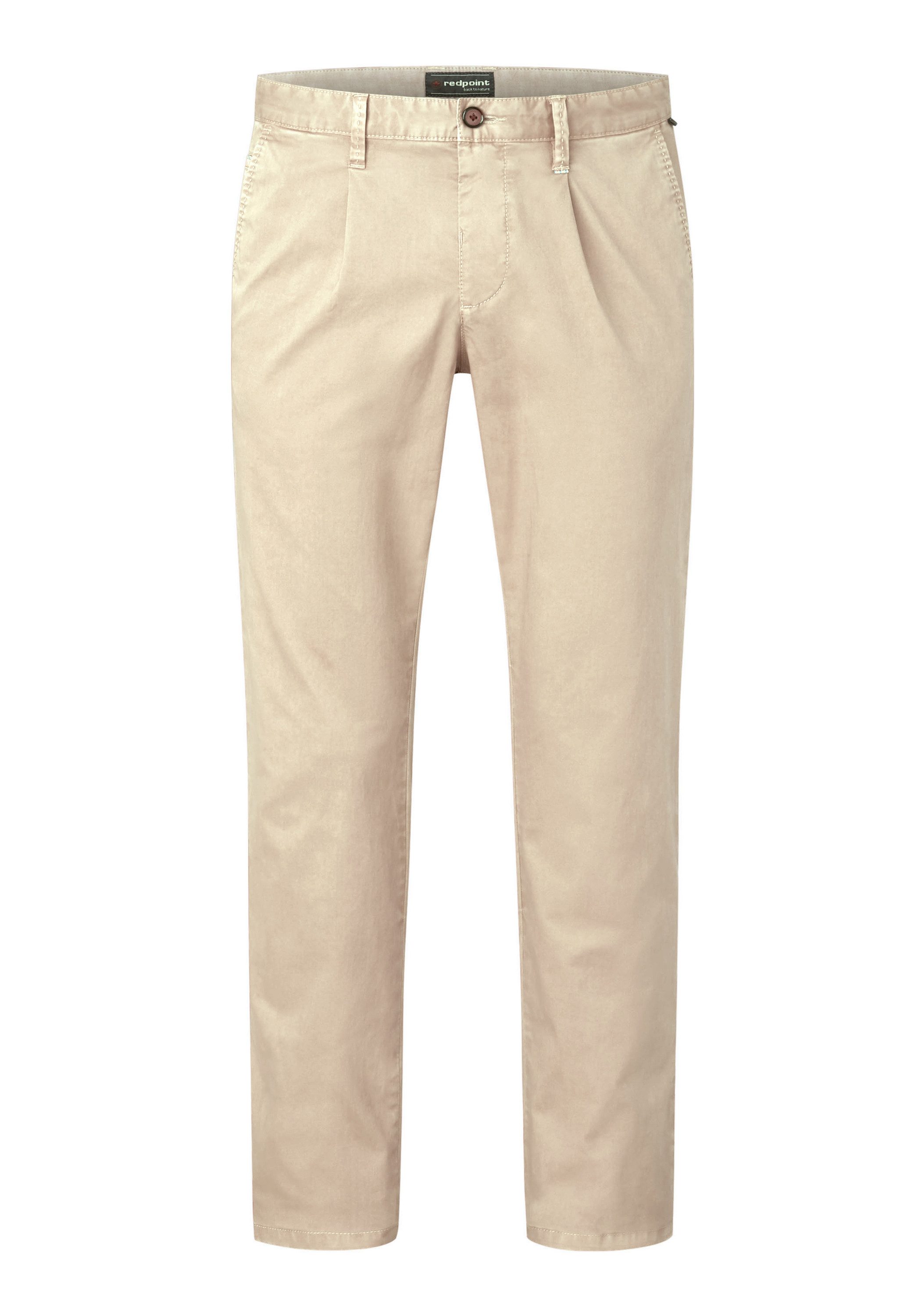 Redpoint Chinohose JASPER Slim-Fit Chinohose mit Cotton Satin günstig online kaufen