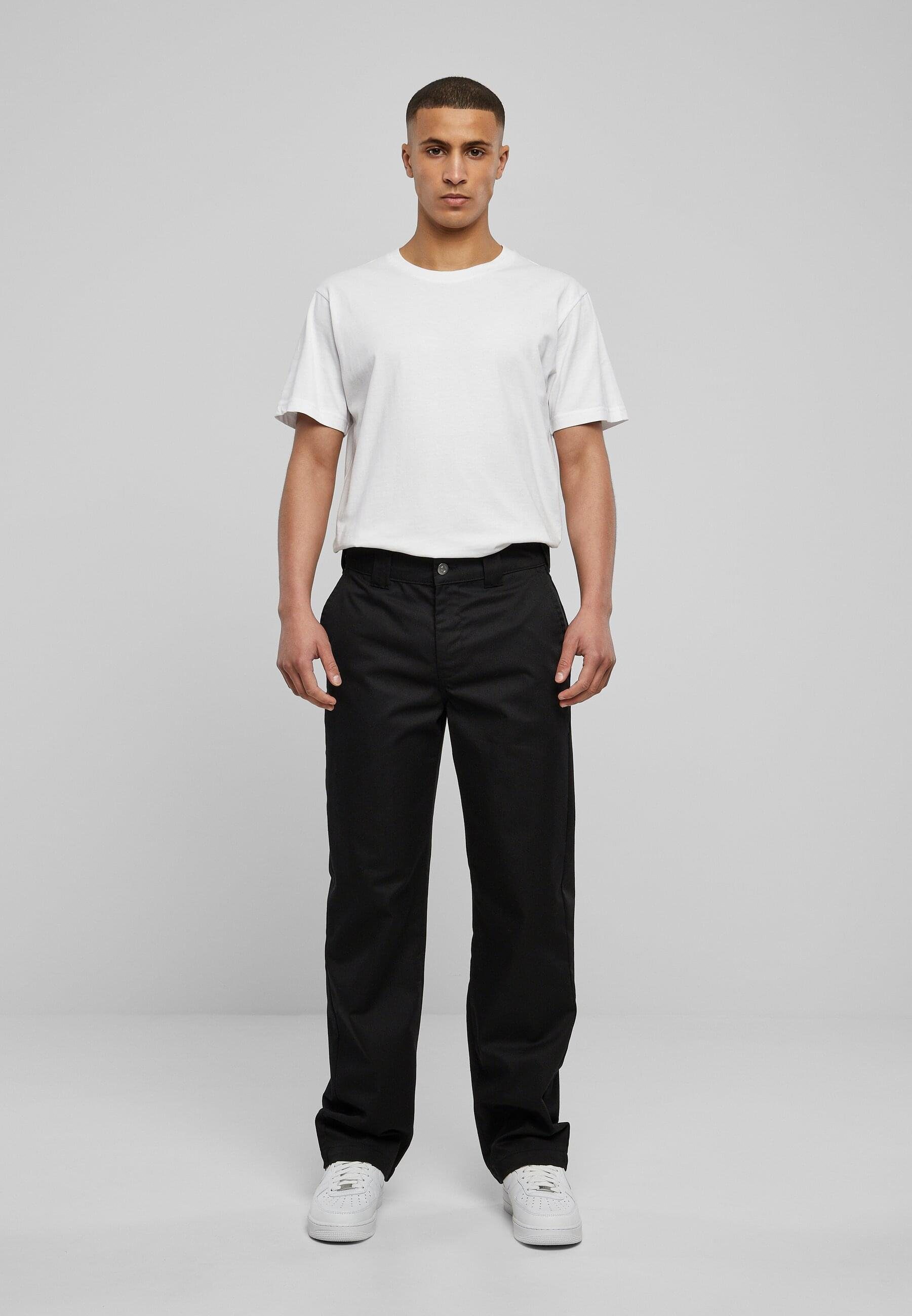 URBAN CLASSICS Stoffhose Herren black (1-tlg) Workwear Pants Classic