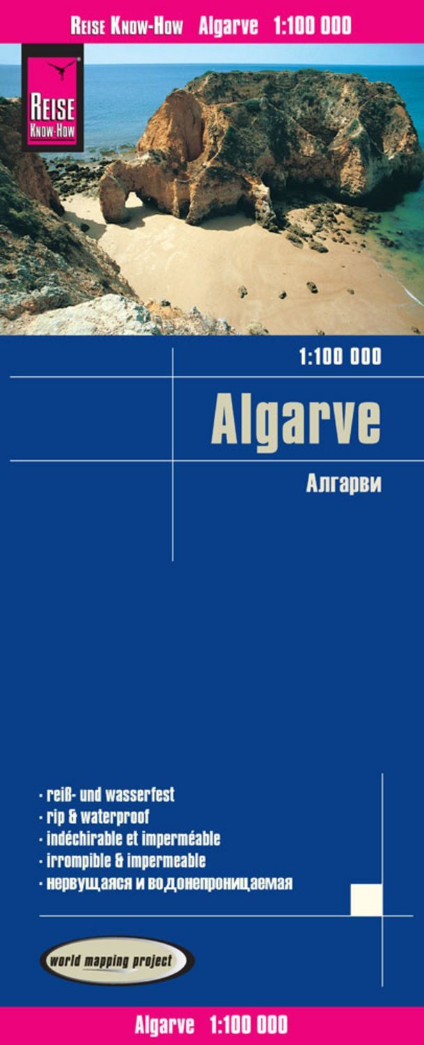 Reise Know-How Landkarte Algarve (1:100.000) / Reise Know-How Verlag Peter Rump