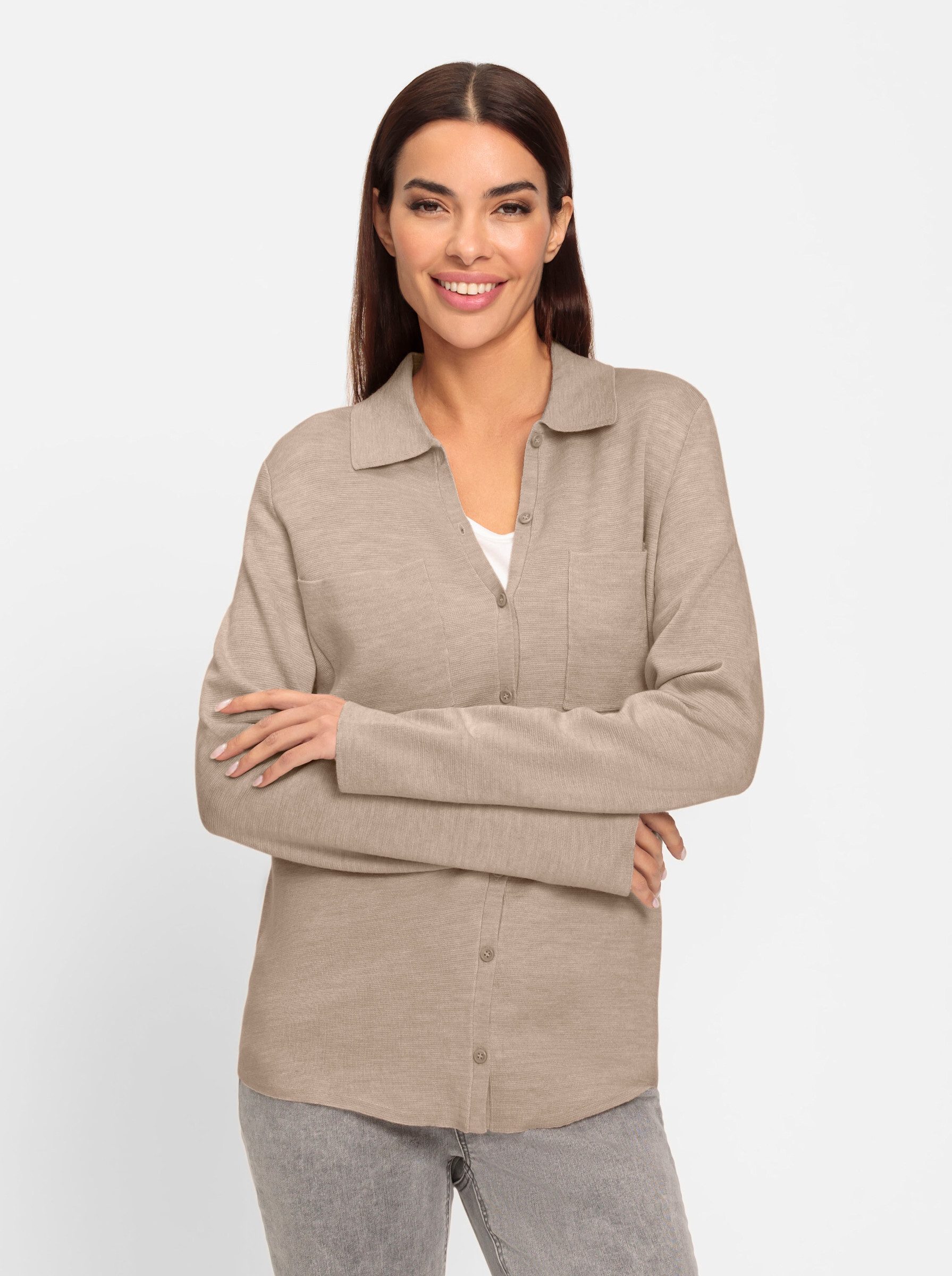 heine Strickjacke Strickjacke .