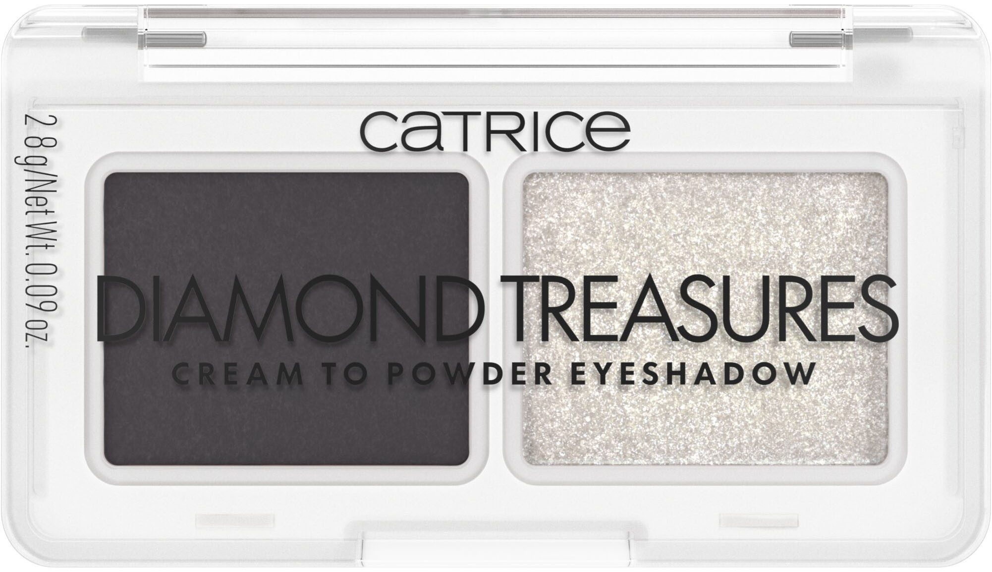 Catrice Lidschatten-Palette DIAMOND TREASURES CREAM TO POWDER EYESHADOW, 3-tlg., mit mattem und schimmerndem Finish