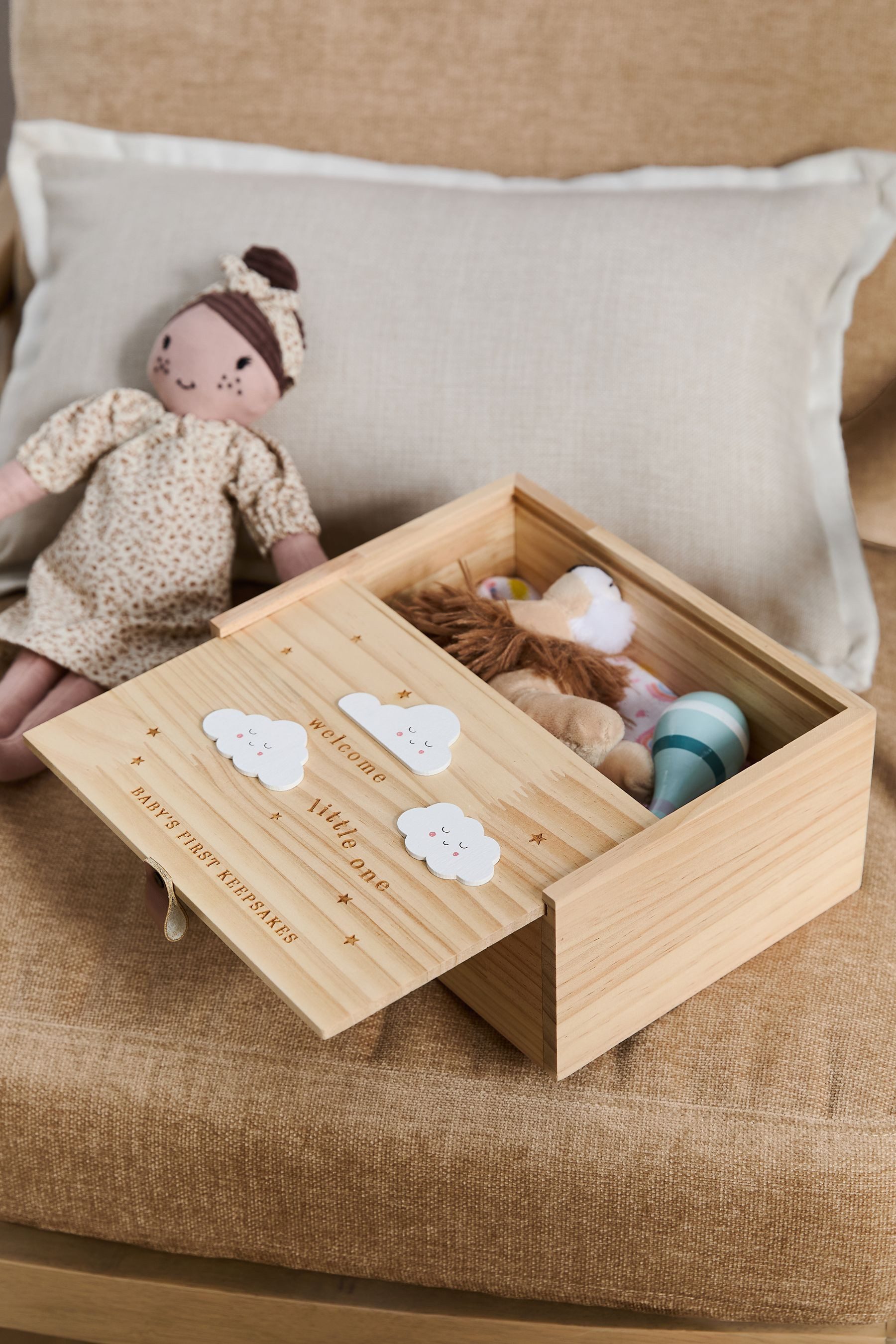 Next Aufbewahrungsbox Andenkenschachtel Baby Wolke (1 St)