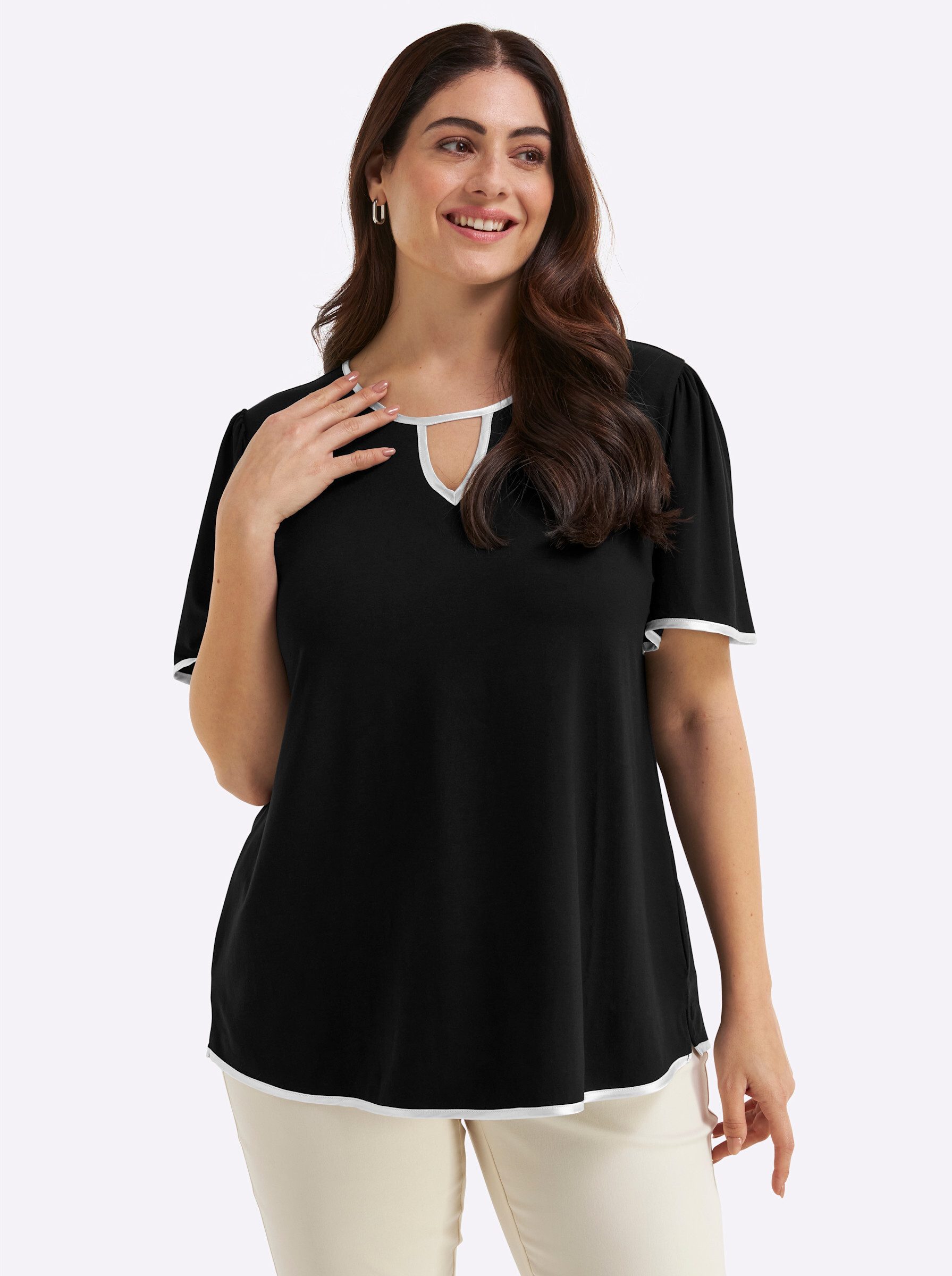 T-Shirt Halbarmshirt Kurzarm