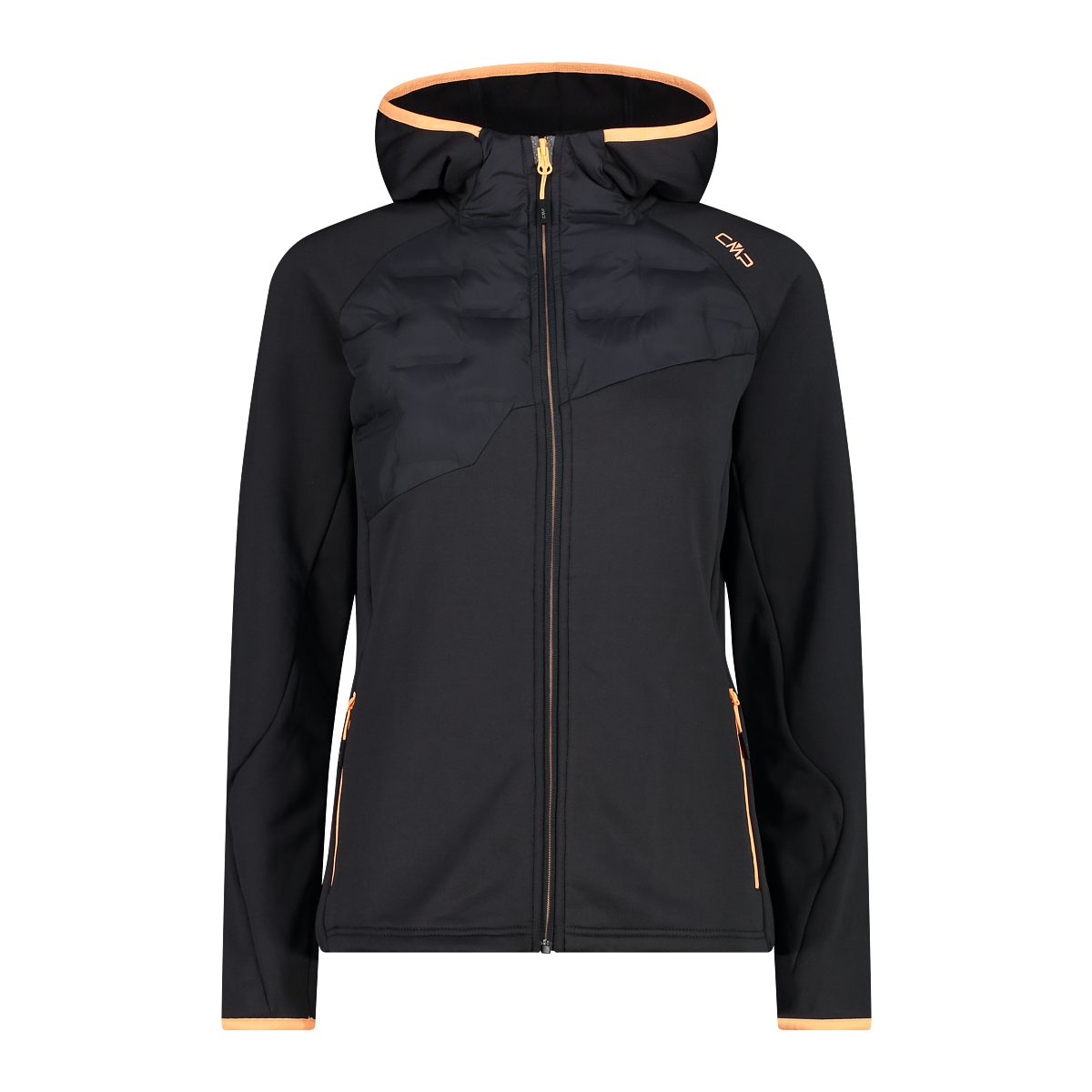 CMP Hybridjacke JACKET HOOD FIX WOMAN HYBRID antracite