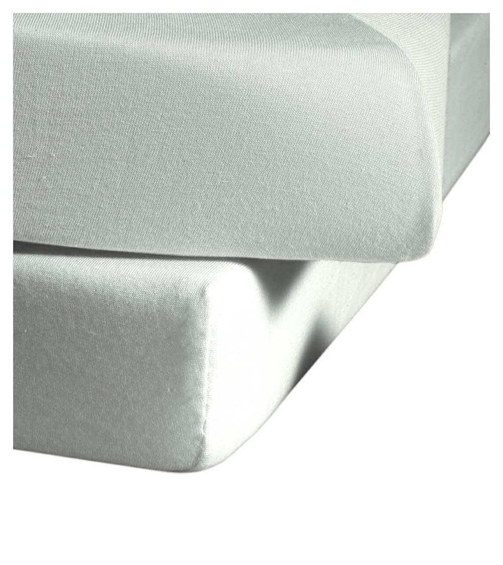 fleuresse Spannbettlaken Comfort, Jersey-Elasthan, Gummizug: rundum, günstig online kaufen