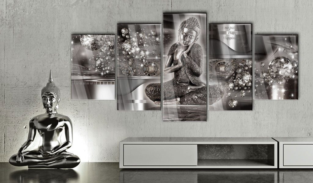 Artgeist Acrylglasbild Silver Serenity [Glass]