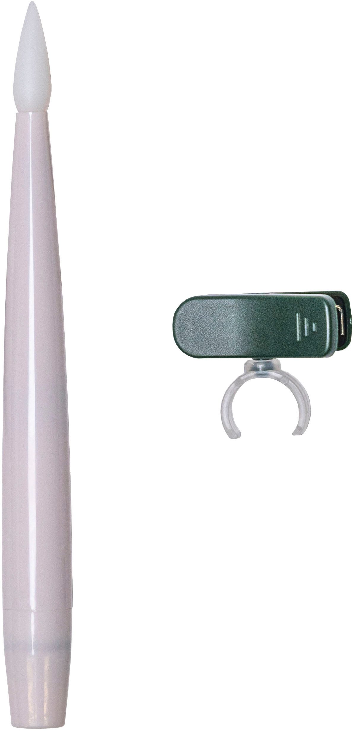 OTTO home LED Dekolicht LED Kerzen Nurvo, Timerfunktion, mehrere Helligkeitsstufen, LED fest integriert, Warmweiß, Verstellbare Clips – Bild 5 von 5