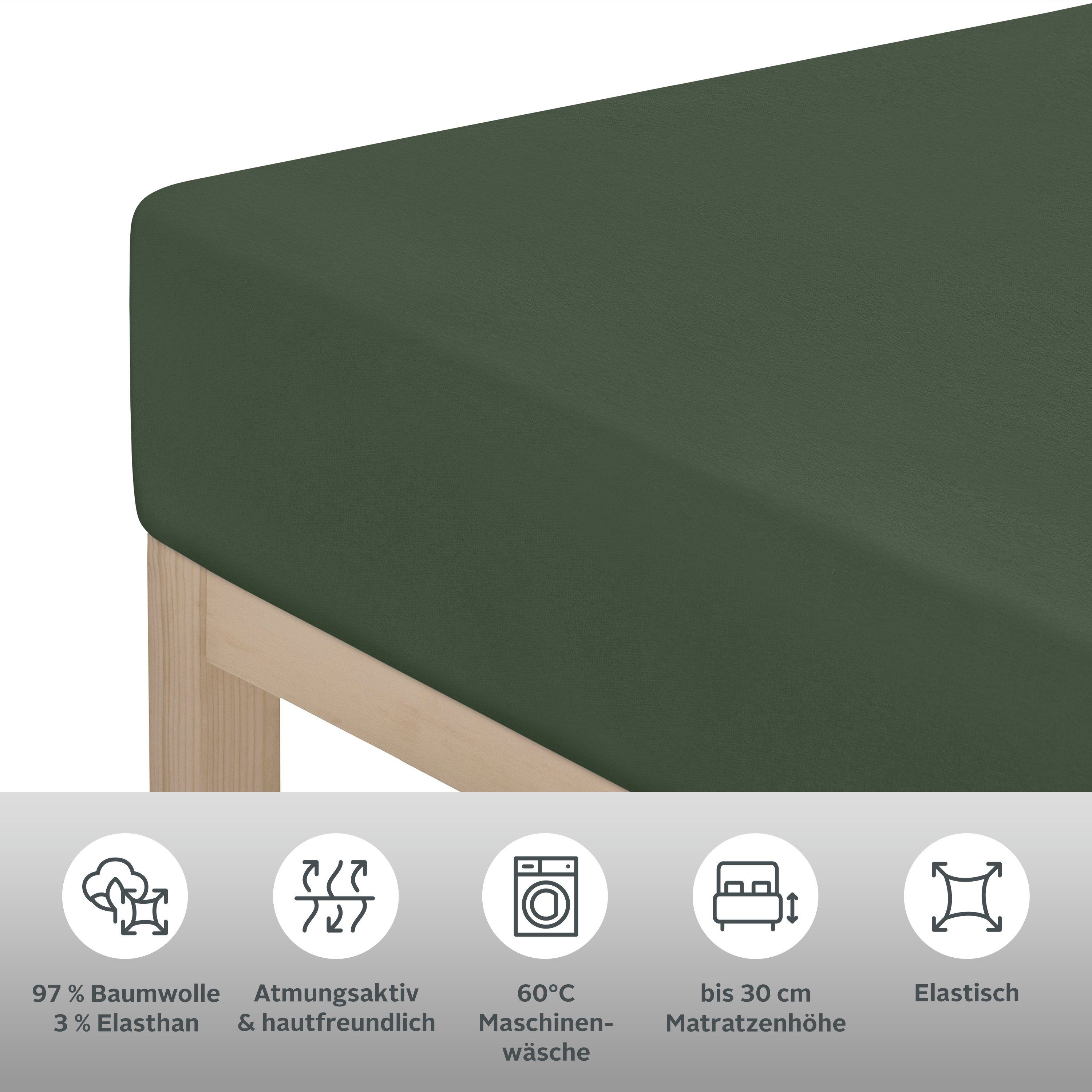 Guido Maria Kretschmer Home&Living Spannbettlaken Mila günstig online kaufen