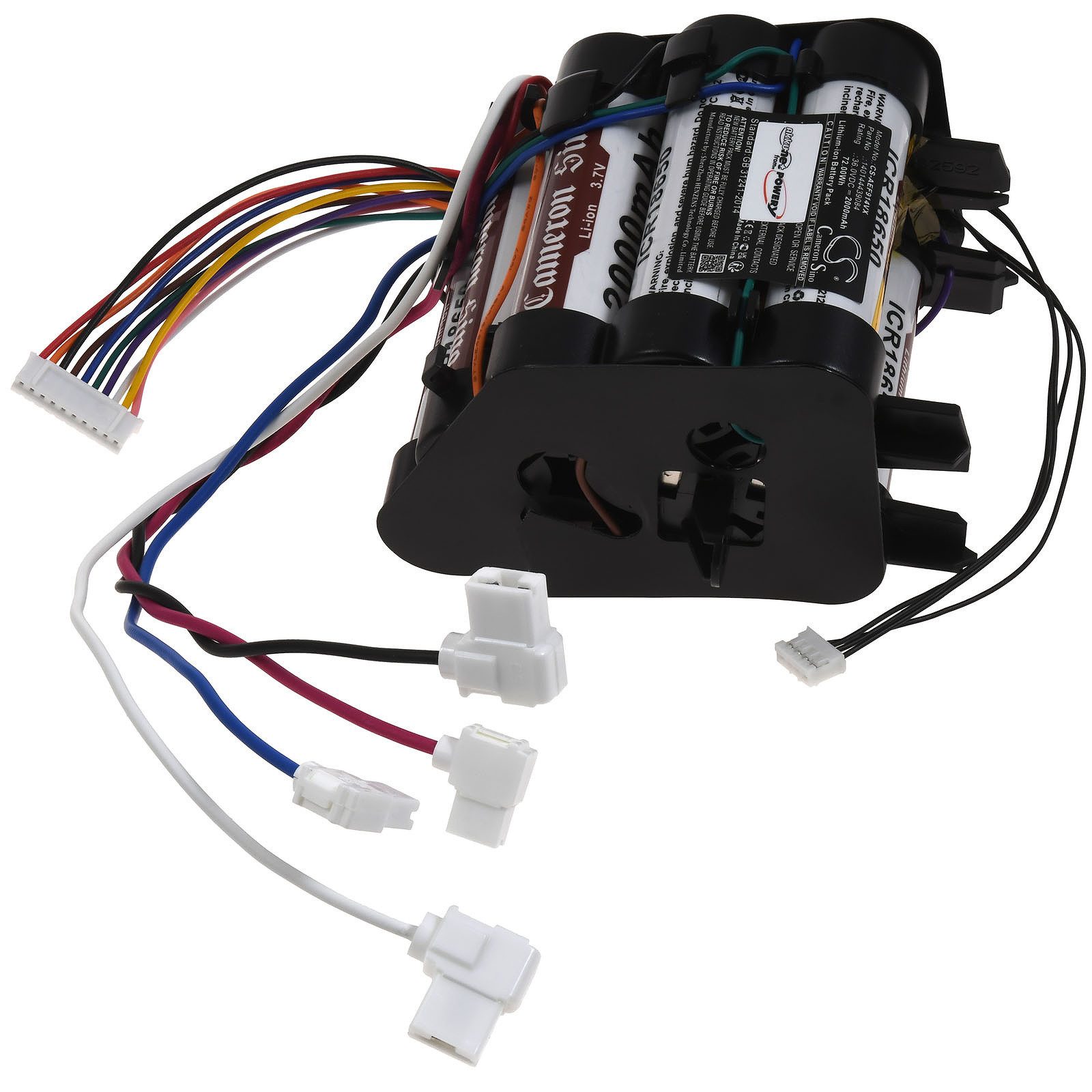 Powery Akku für AEG Electrolux Pure F9FlexLift PF9 Staubsauger-Akku 2000 mAh (36 V)