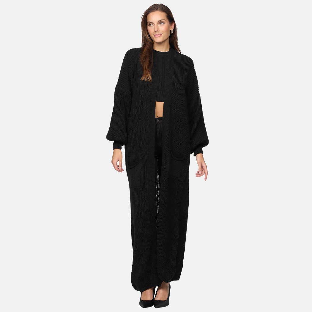 Elara Cardigan Elara Langer Damen Oversize günstig online kaufen