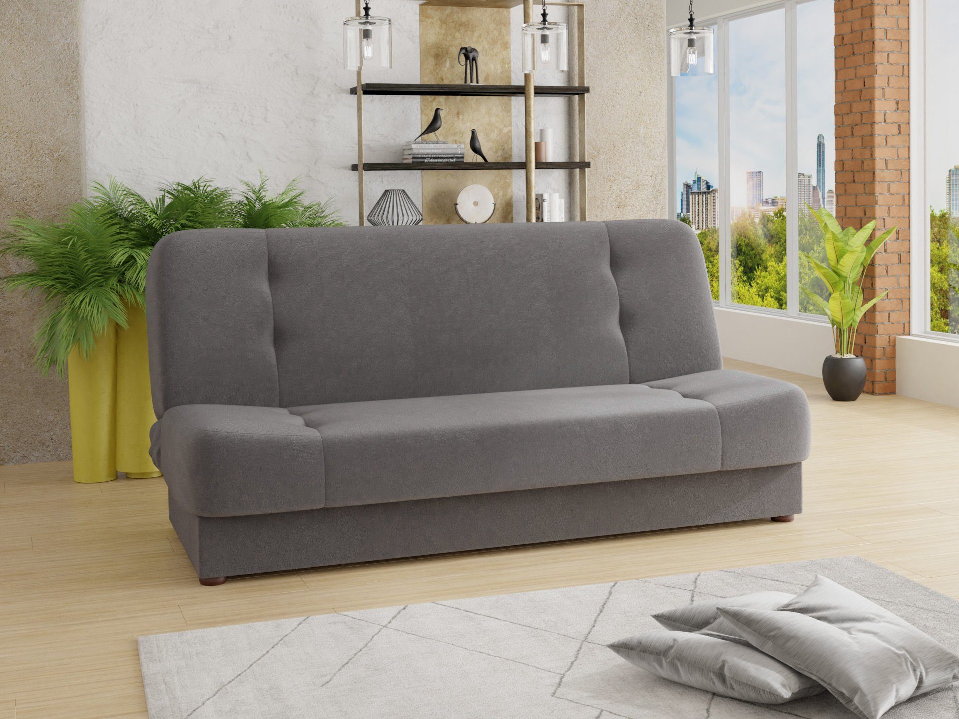 Sofnet Schlafsofa Sena, mit Schlaffunktion und Bettkasten, Bettsofa, Couch, Sofagarnitur Manila 16