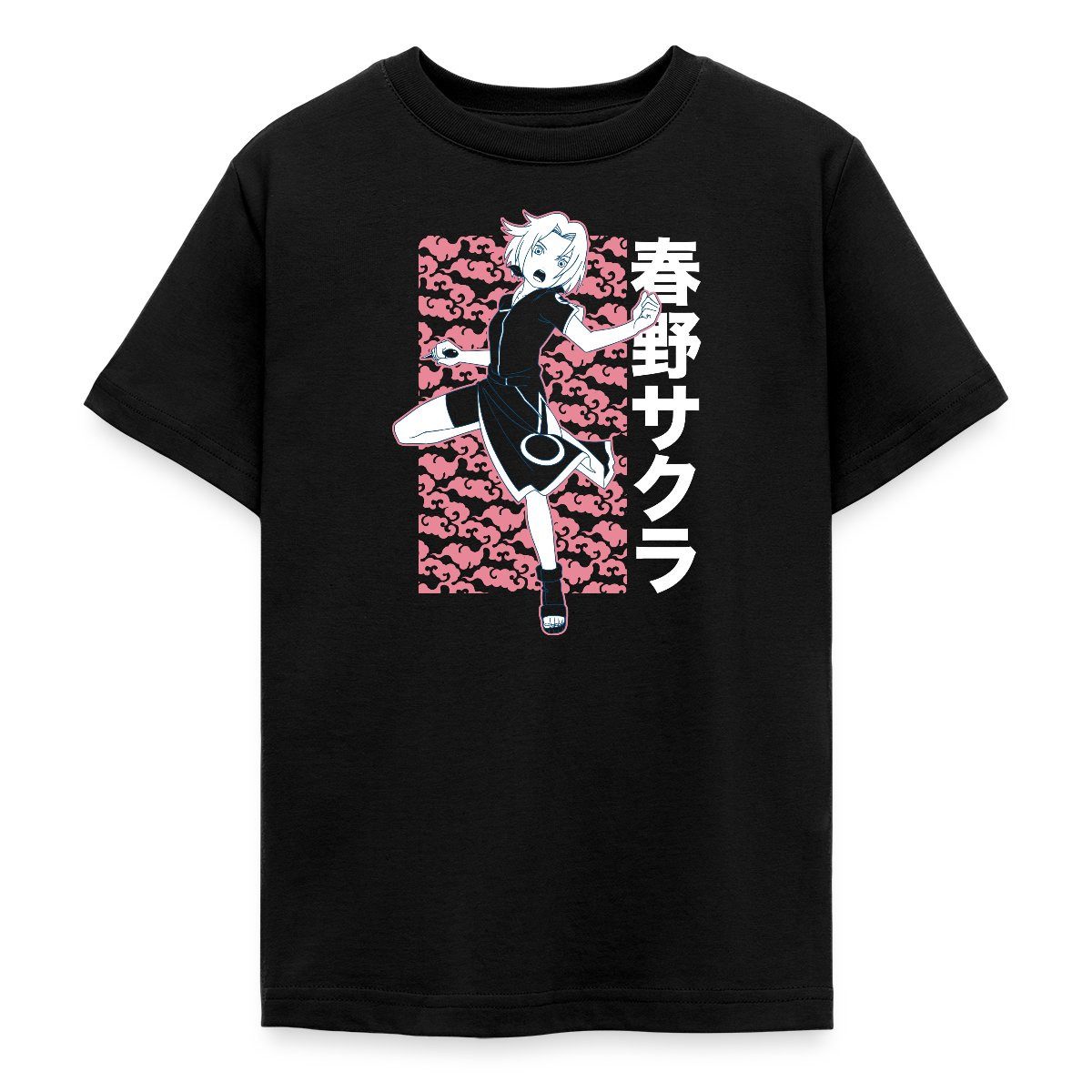 T-Shirt Naruto Cooles Design Mit Sakura Teenager T-Shirt