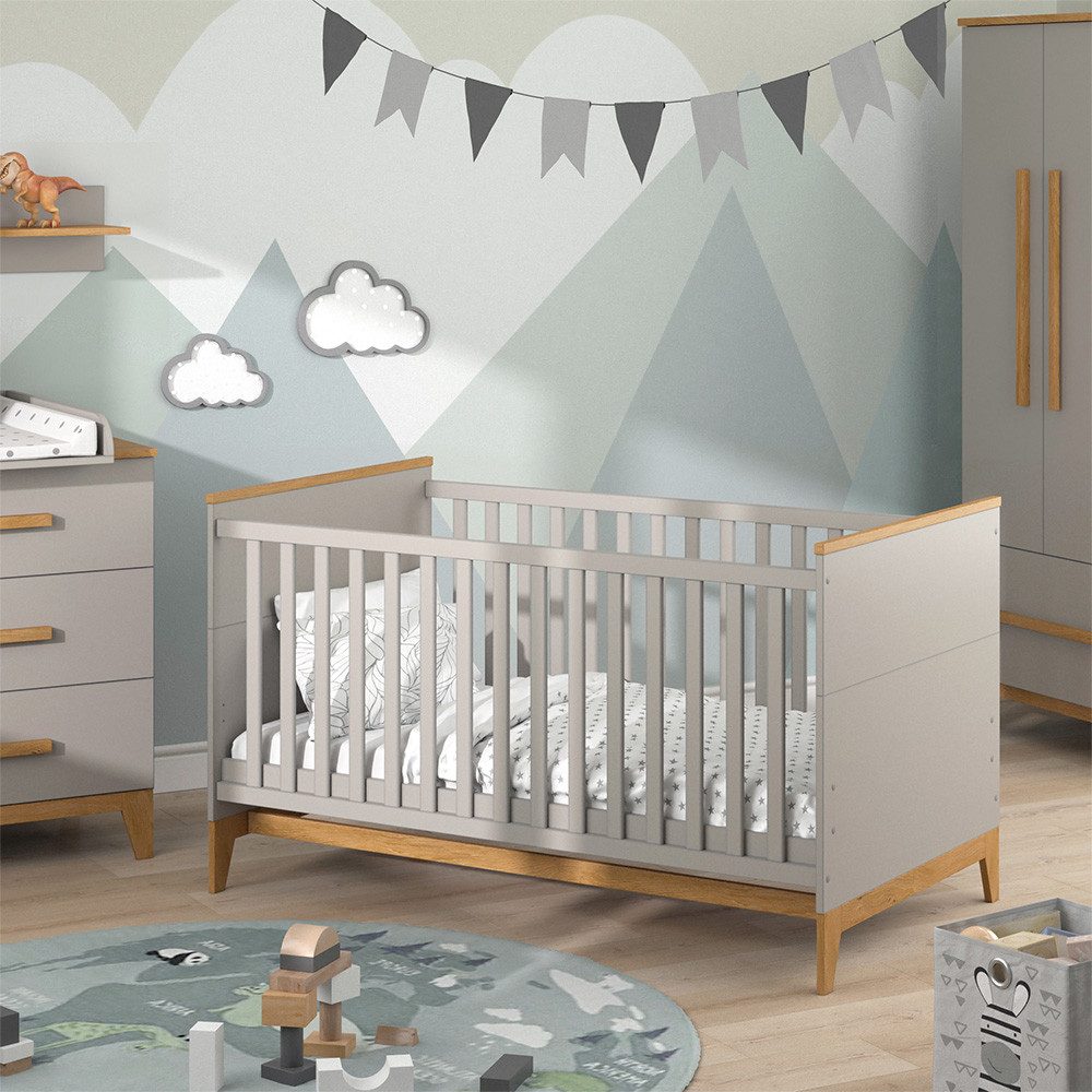 VitaliSpa® Babybett Malia, Cashmere-Eiche, 143.2 x günstig online kaufen