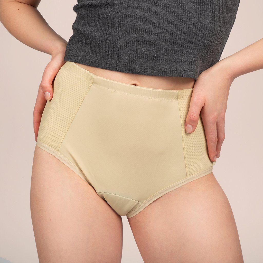 Taynie Inkontinenzslip Highwaist ultra Inkontinenzunterwäsche / Inkontinenzslip aus Bio Baumwolle