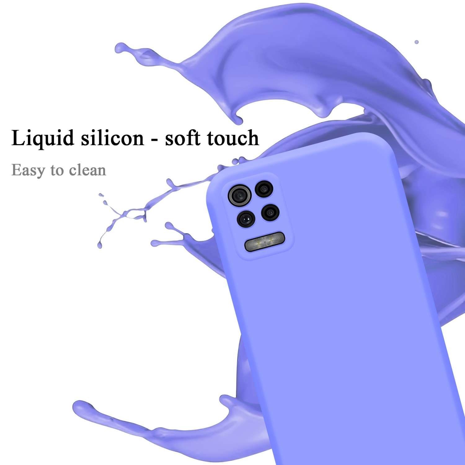 Cadorabo Handyhülle für LG K52 / K62 / Q52 Hülle LG K52 / K62 / Q52, Flexible Hülle TPU Silikon Schutzhülle Back Cover Case