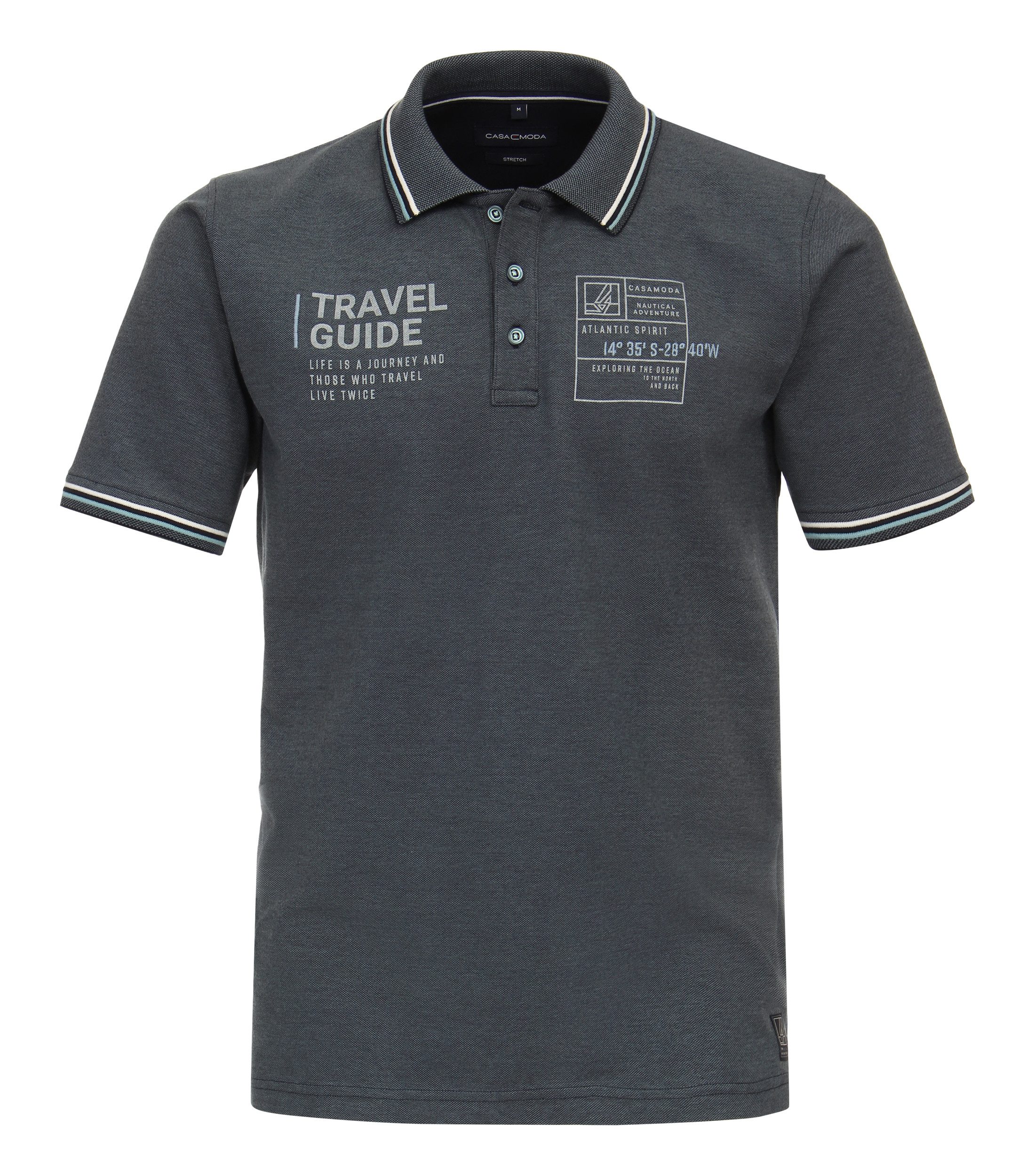 CASAMODA Poloshirt CASAMODA Polo-Shirt uni