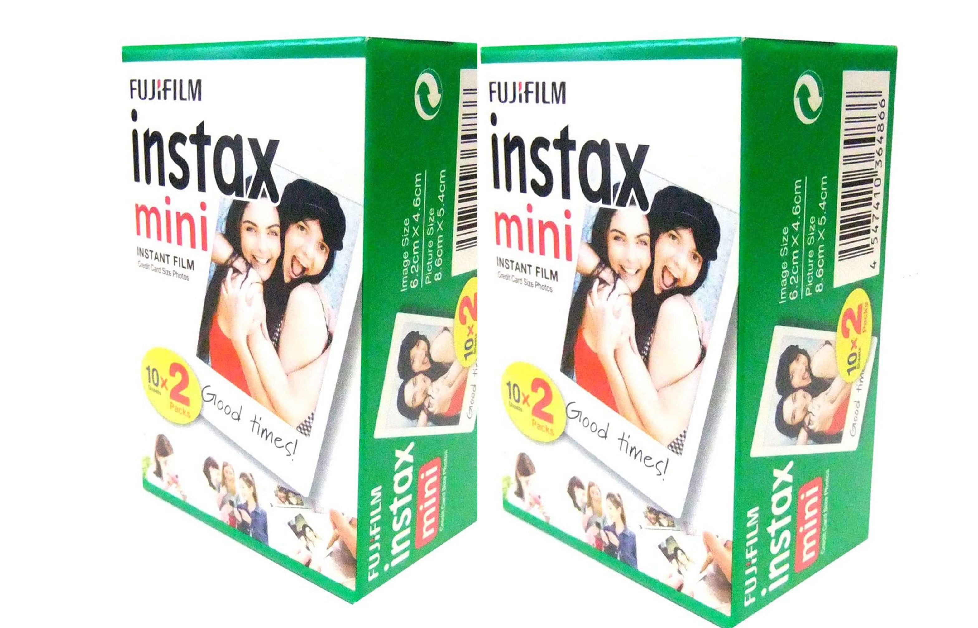 FUJIFILM Sofortbildfilm 2x Fuji Instax Mini Film Doppelpack