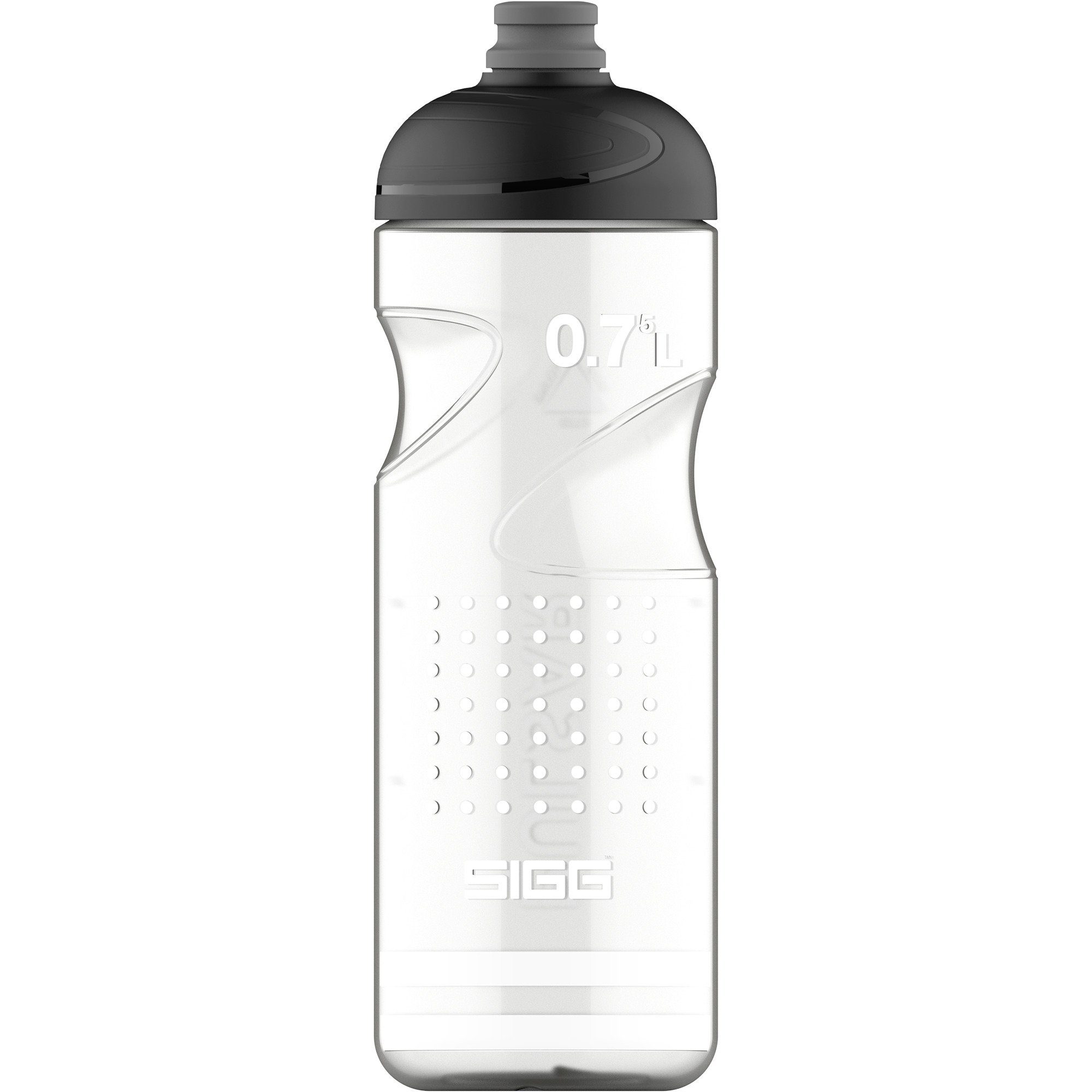 Trinkflasche SIGG Trinkflasche Pulsar Transparent White 0,75L