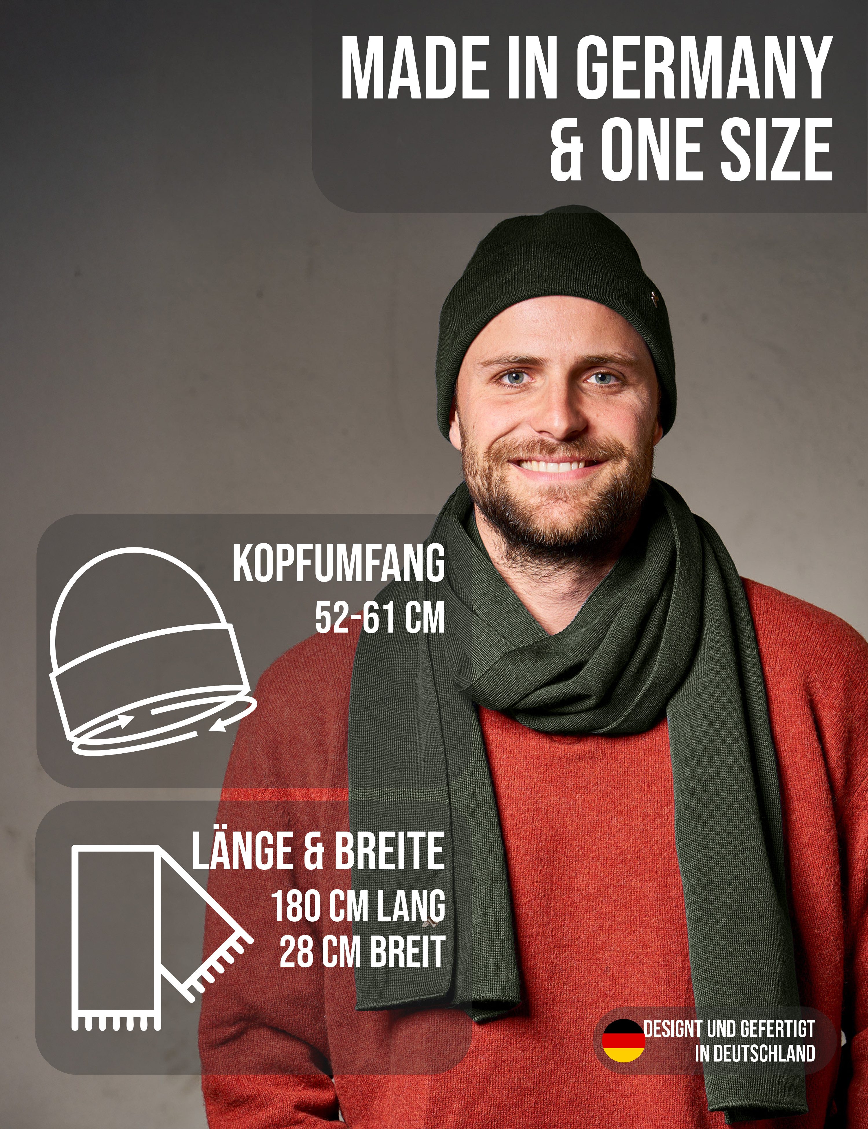 NYTTED® Beanie Beanie & Schal Set