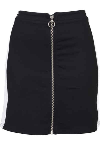 URBAN CLASSICS Jerseyrock Urban Classics Damen Ladies Zip College Skirt (1-tlg)