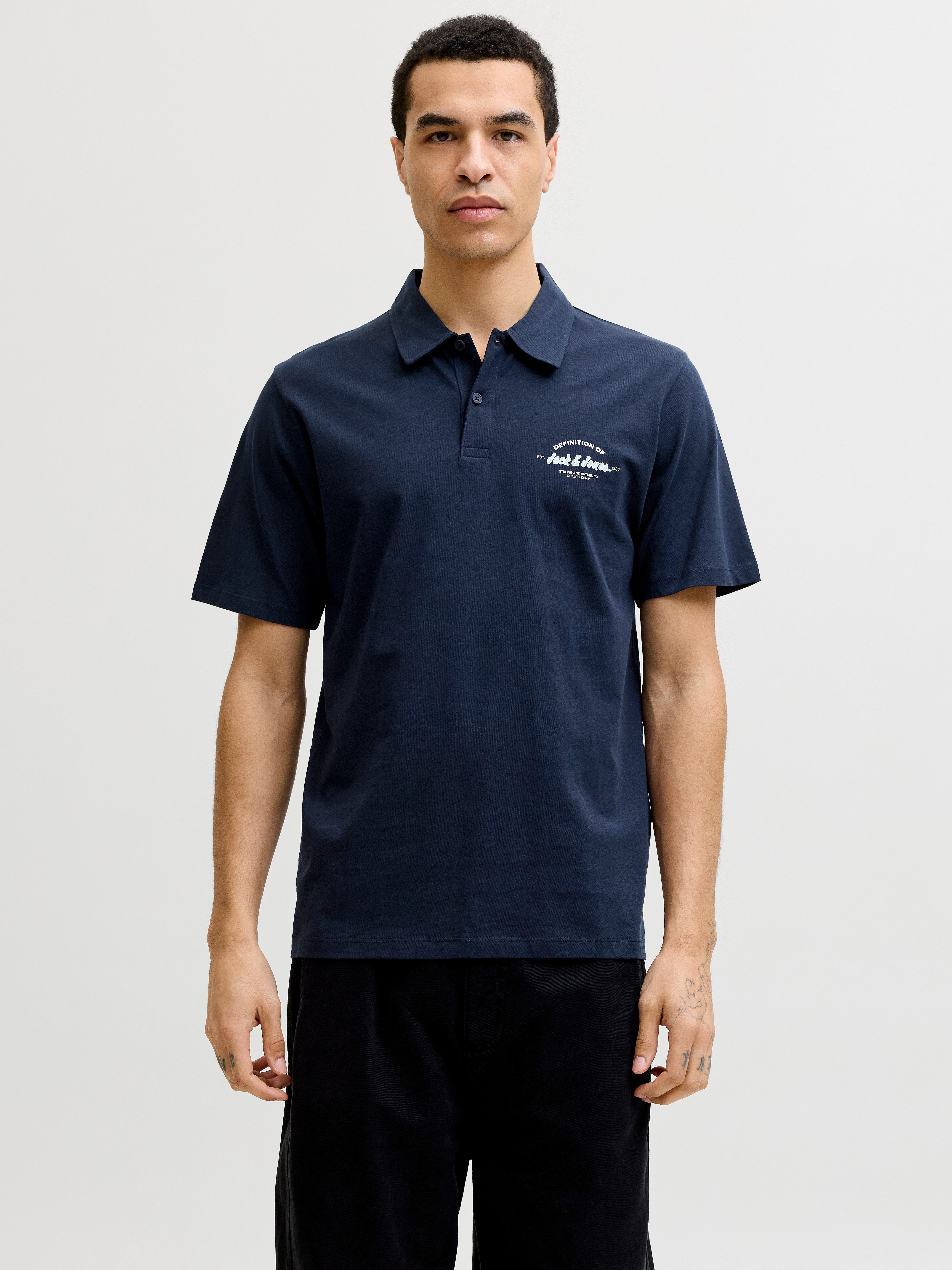 Jack & Jones Poloshirt JJBRANDON POLO SS 3PK MP (Packung, 3-tlg)