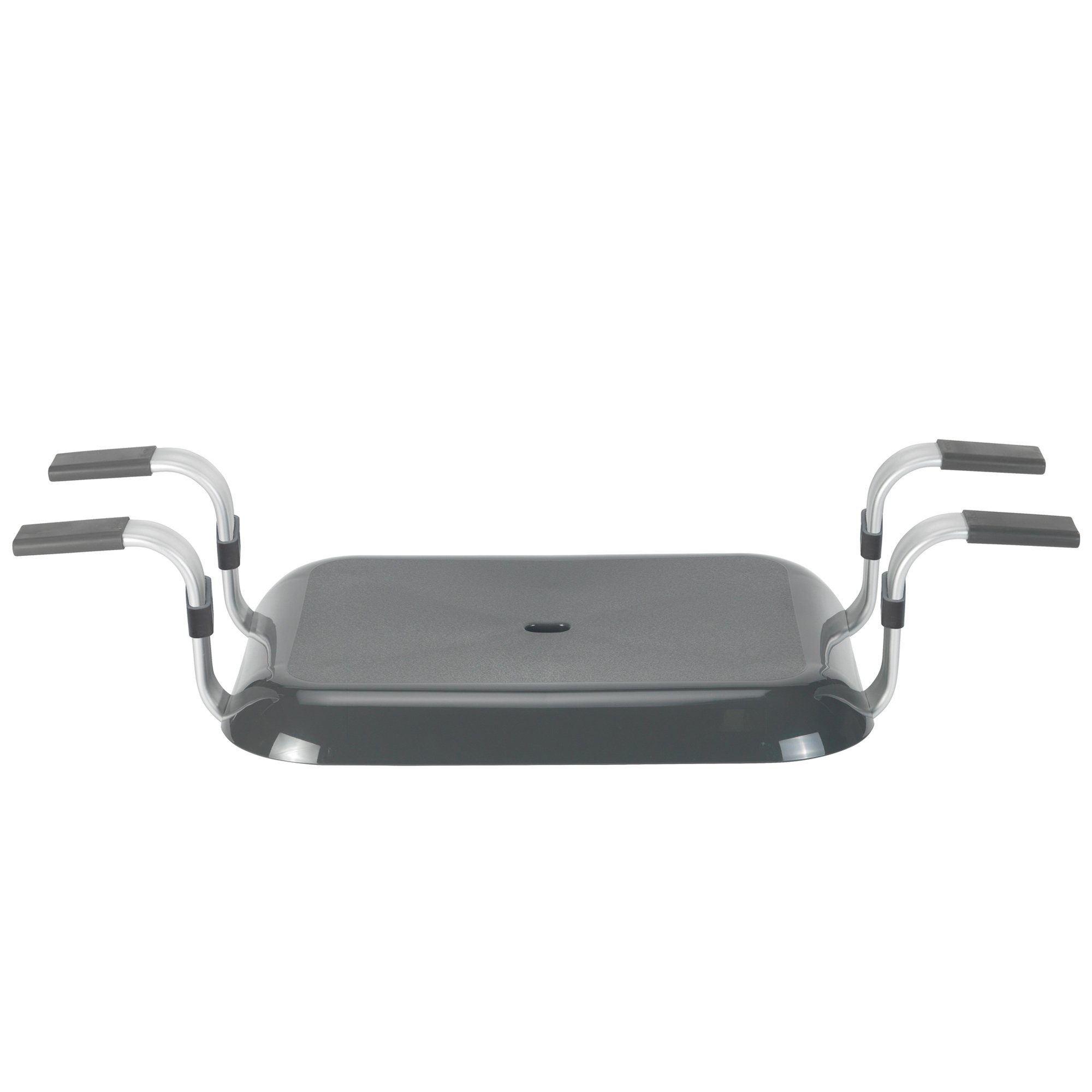 WENKO Badewannenhocker WENKO Badewannensitz Secura Premium Grau 74 x 15,5 x 36 cm bis 150 kg, belastbar bis 150 kg