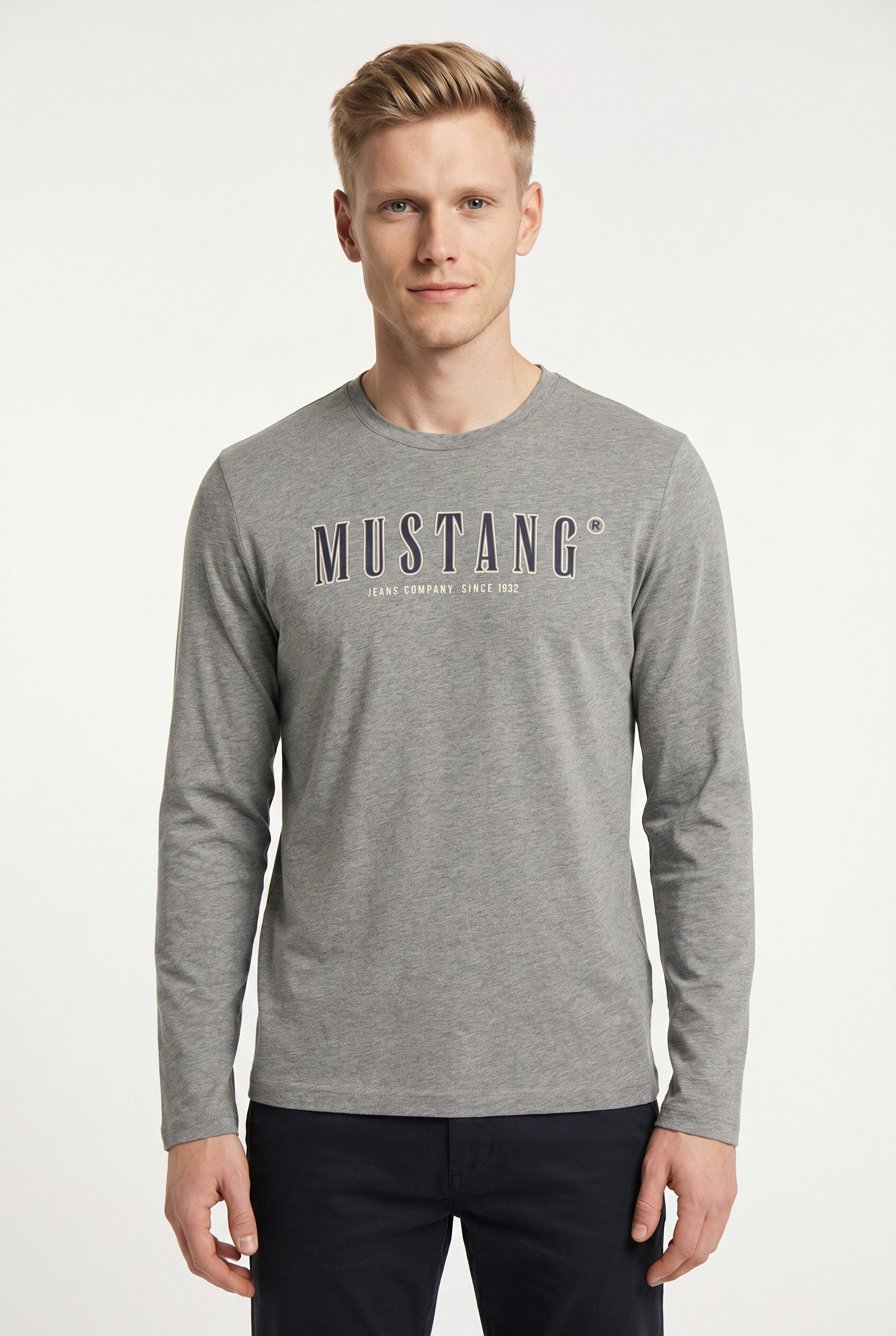 MUSTANG Langarmshirt Style Adrian
