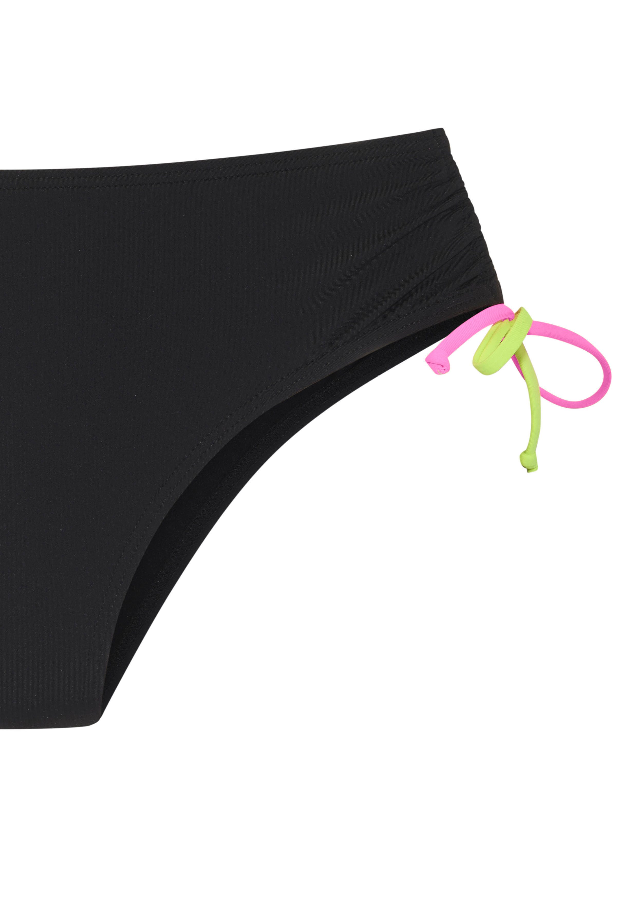Buffalo Bikini-Hose Pop Mit seitlicher Raffung