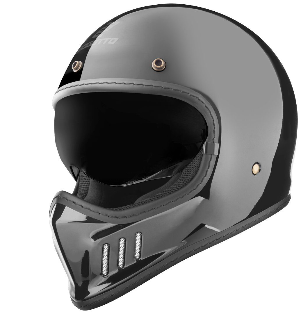 Bogotto Motocrosshelm FF980 Helm, Herausnehmbares Innenfutter,integriertes Sonnenvisier