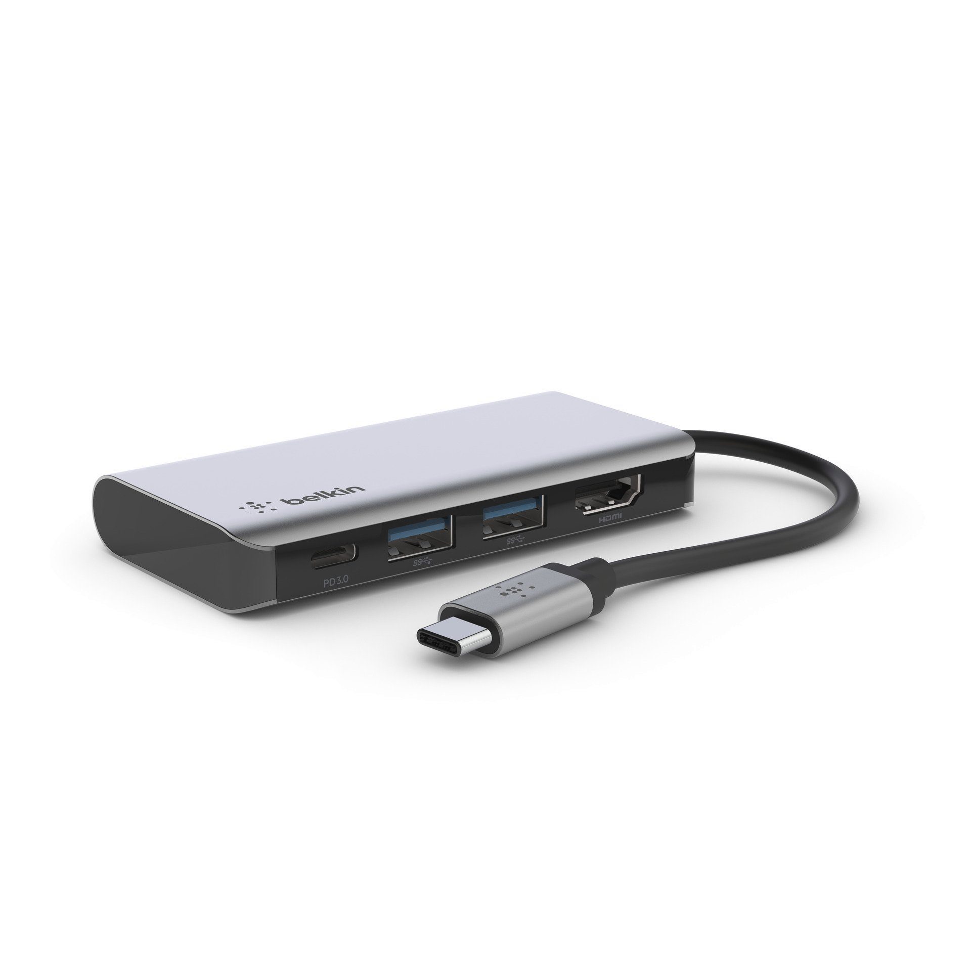 Belkin USB-Verteiler USB-C 4-in-1 Multiport Adapter