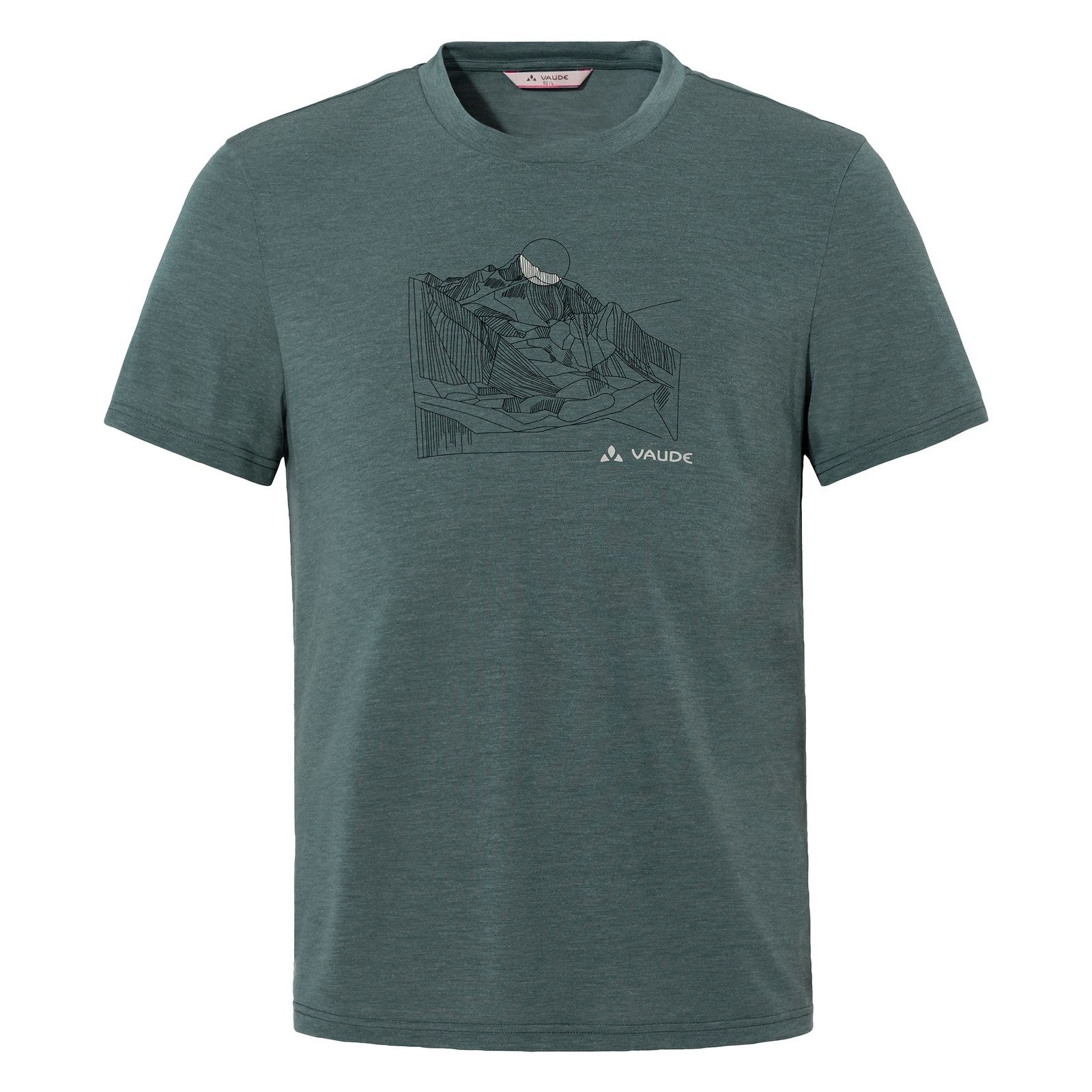 VAUDE T-Shirt Tekoa T-Shirt III zu 25% aus Holzfasern hergestellt