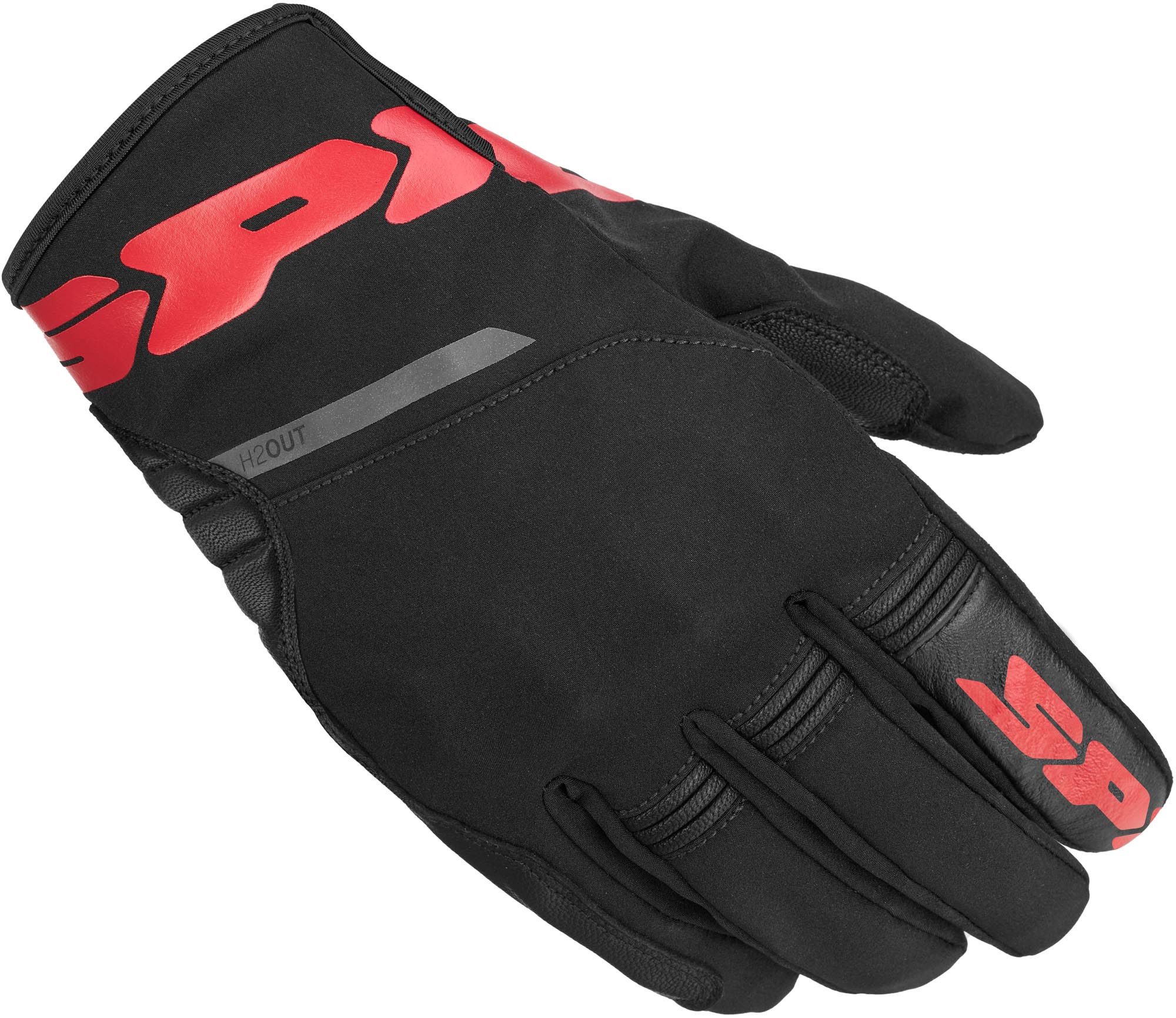 SpiDi Motorradhandschuhe Flash H2OUT Motorrad Handschuhe kurze Stulpe,Touchscreenbedienung möglich
