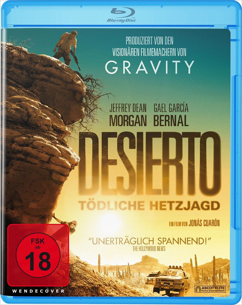 Alive AG Blu-ray Desierto - Tödliche Hetzjagd BD, (1-St)