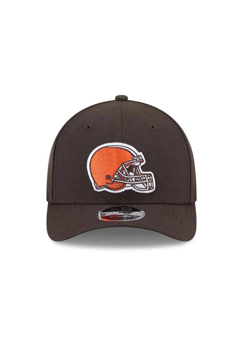 New Era Baseball Cap Cleveland Browns Team 9Forty Adjustable M-Crown New Era Cap Braun (1-St)
