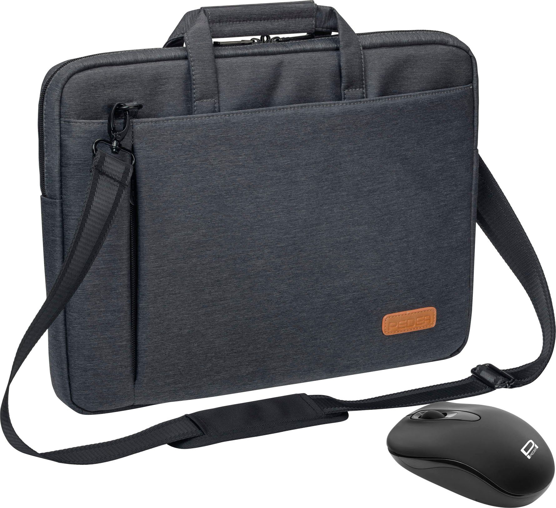 Laptoptasche 43,9cm PEDEA Maus ELEGANCE + (17,3)