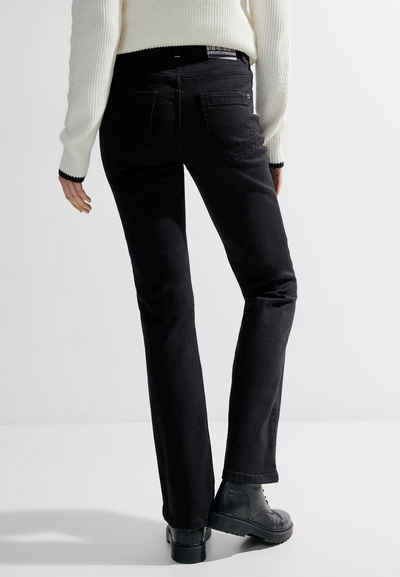 Cecil Gerade Jeans High Waist