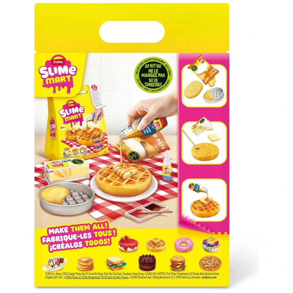 ZURU Knete ZURU 15901D - Slime Mart Waffeln - Schleim