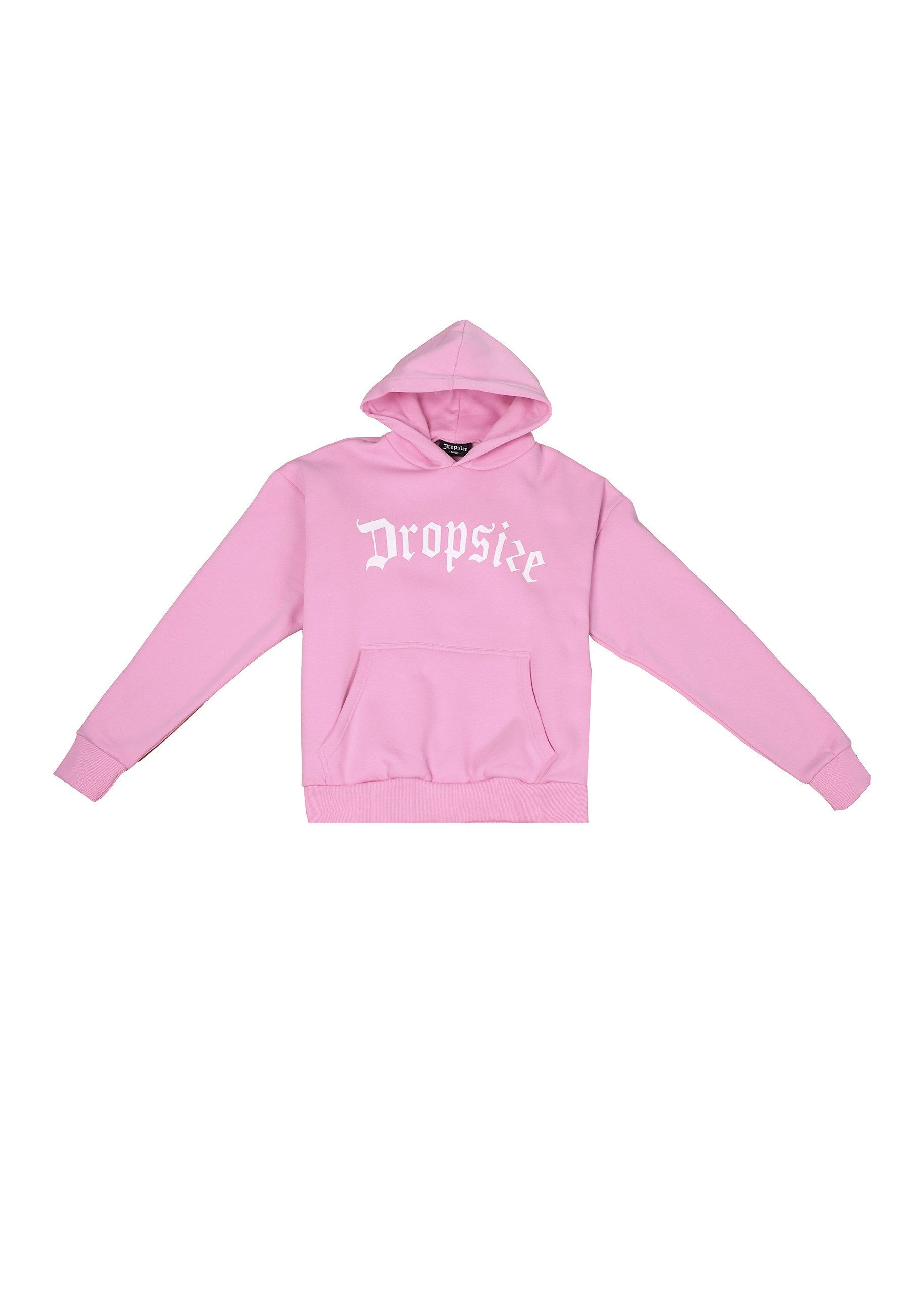 Dropsize Rundhalspullover Dropsize HEAVY LOGO DESIGN HOODIE (1-tlg)