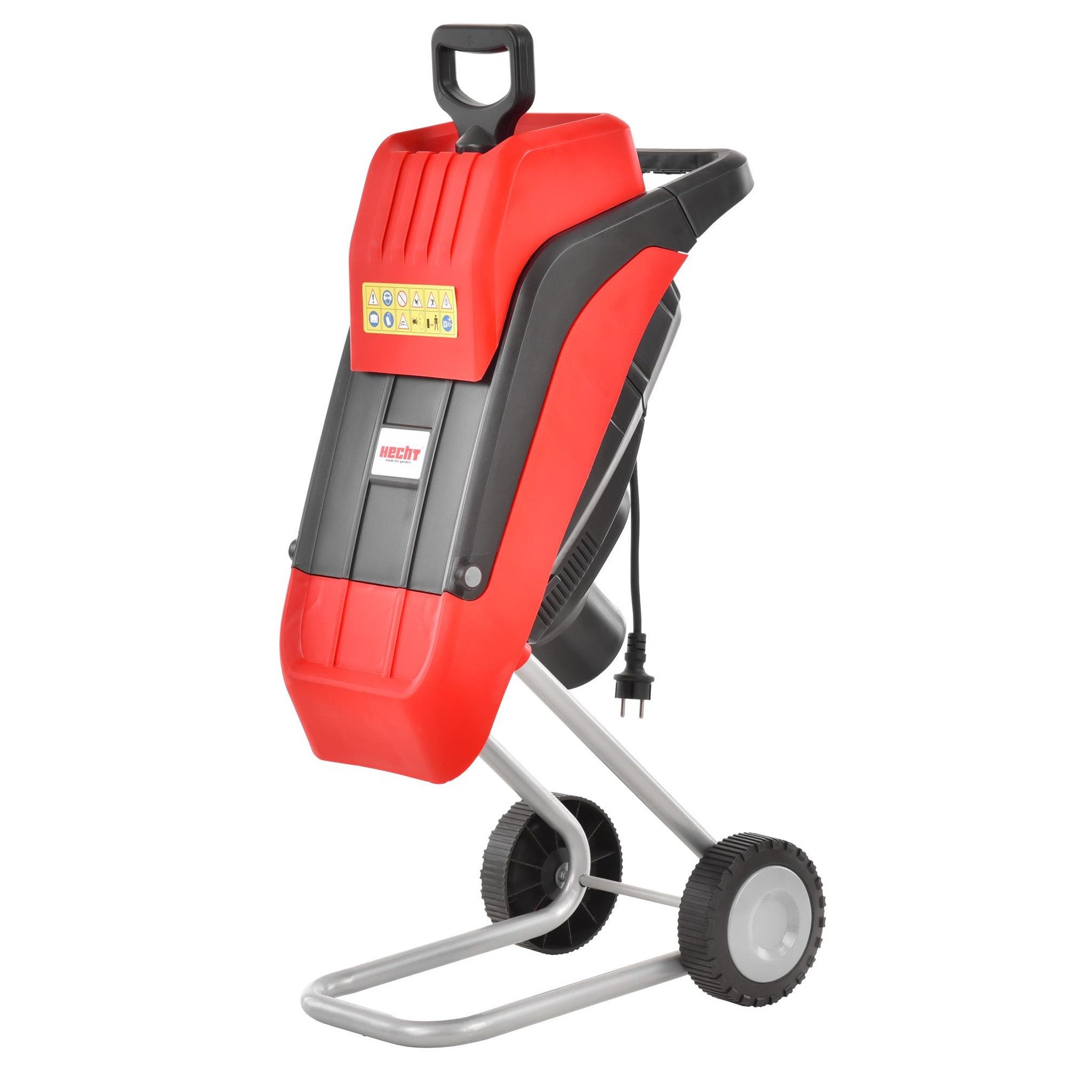 Häcksler Elektro Gartenhäcksler 40L Fangsack 2500W integrierter Messerteller