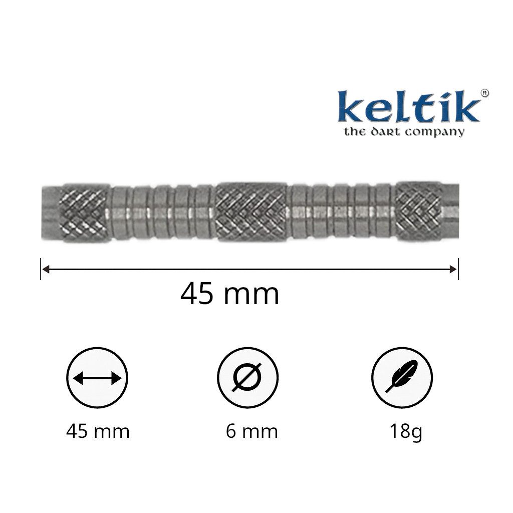 Keltik Softdarts Softdart Soft Dart Pfeile Keltik Carnac 18 g - 80% Tungsten