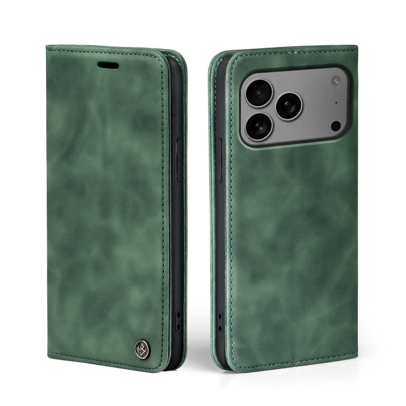 Tec-Expert Handyhülle Tasche Hülle für Apple iPhone 17 Pro, Cover Klapphülle Case mit Kartenfach Fliphülle aufstellbar