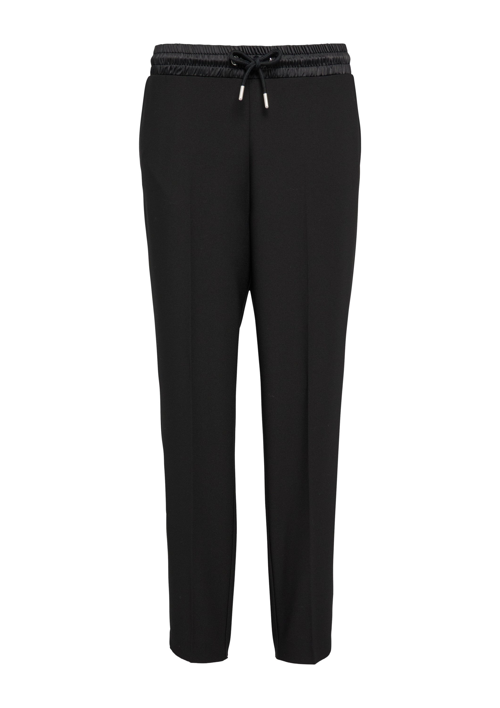 s.Oliver 7/8-Hose Hose Jogpants mit Satin-Bund günstig online kaufen
