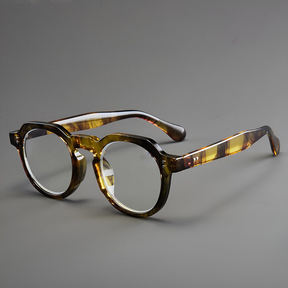 PACIEA Lesebrille Damen Herren Vollrand Anti Blaulicht Breite Bügel Elegant
