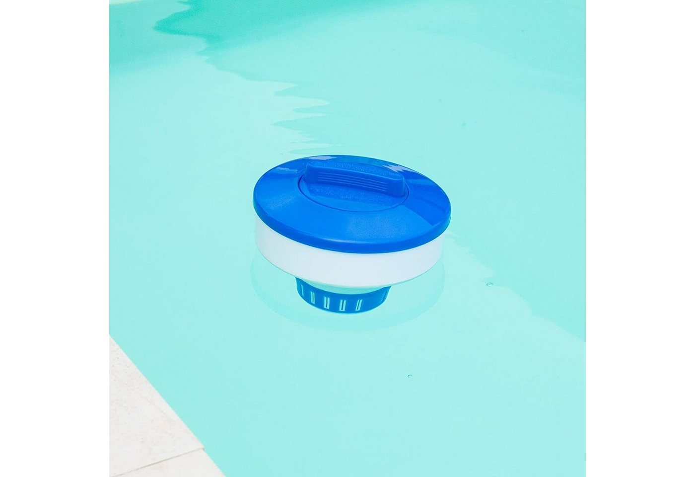 Thumbnail - Steinbach Chlordosierer Dosierschwimmer 20g für Pool Schwimmbad Dosierer Chlor Poolpflege, (1-tlg) Tablettenform bis zu ...