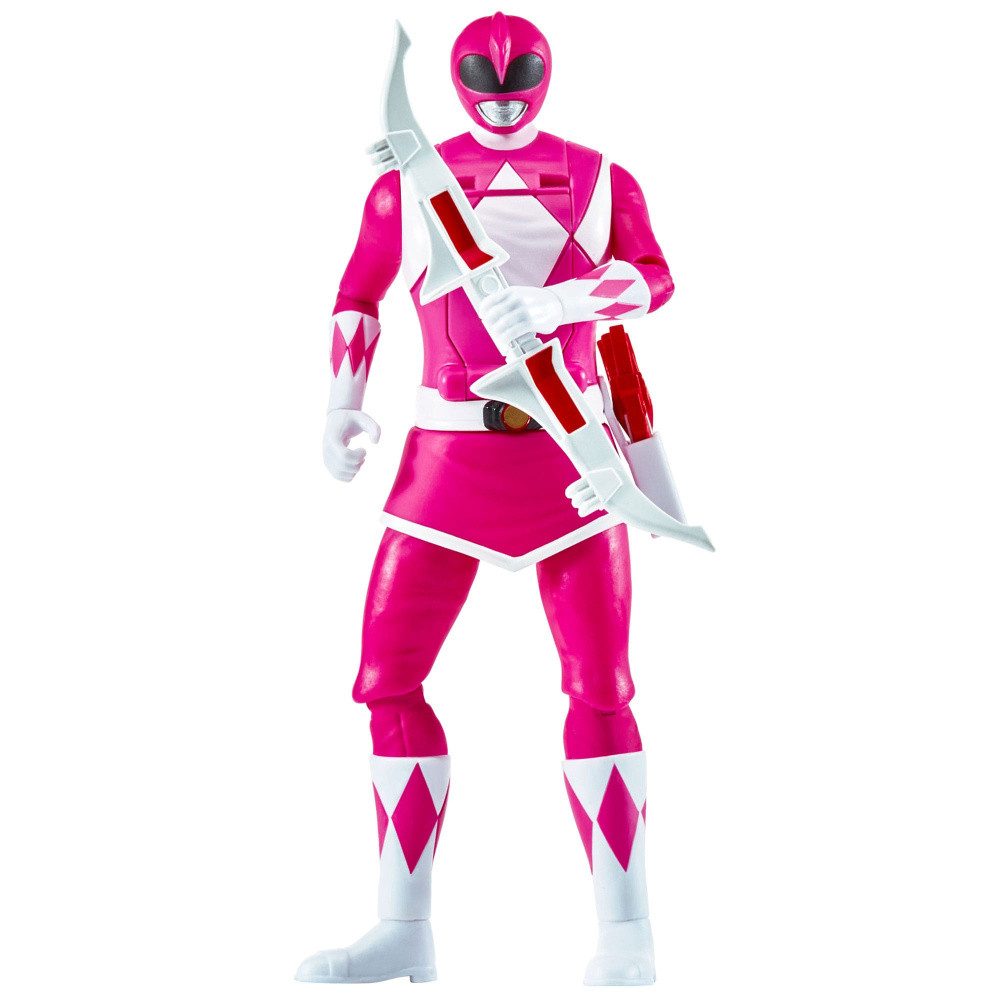 Playmates Toys Actionfigur Power Rangers Actionfigur Auto-Morphin Pink Ranger 12 cm