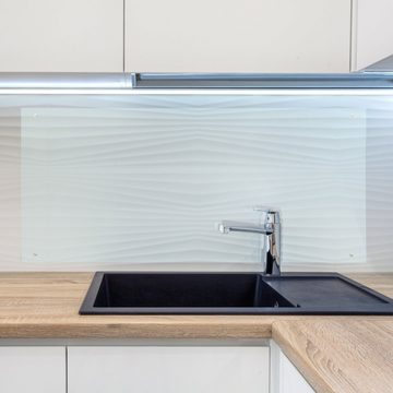 relaxdays Spritzschutz Spritzschutz für die Küche 90 cm, 90x50 cm
