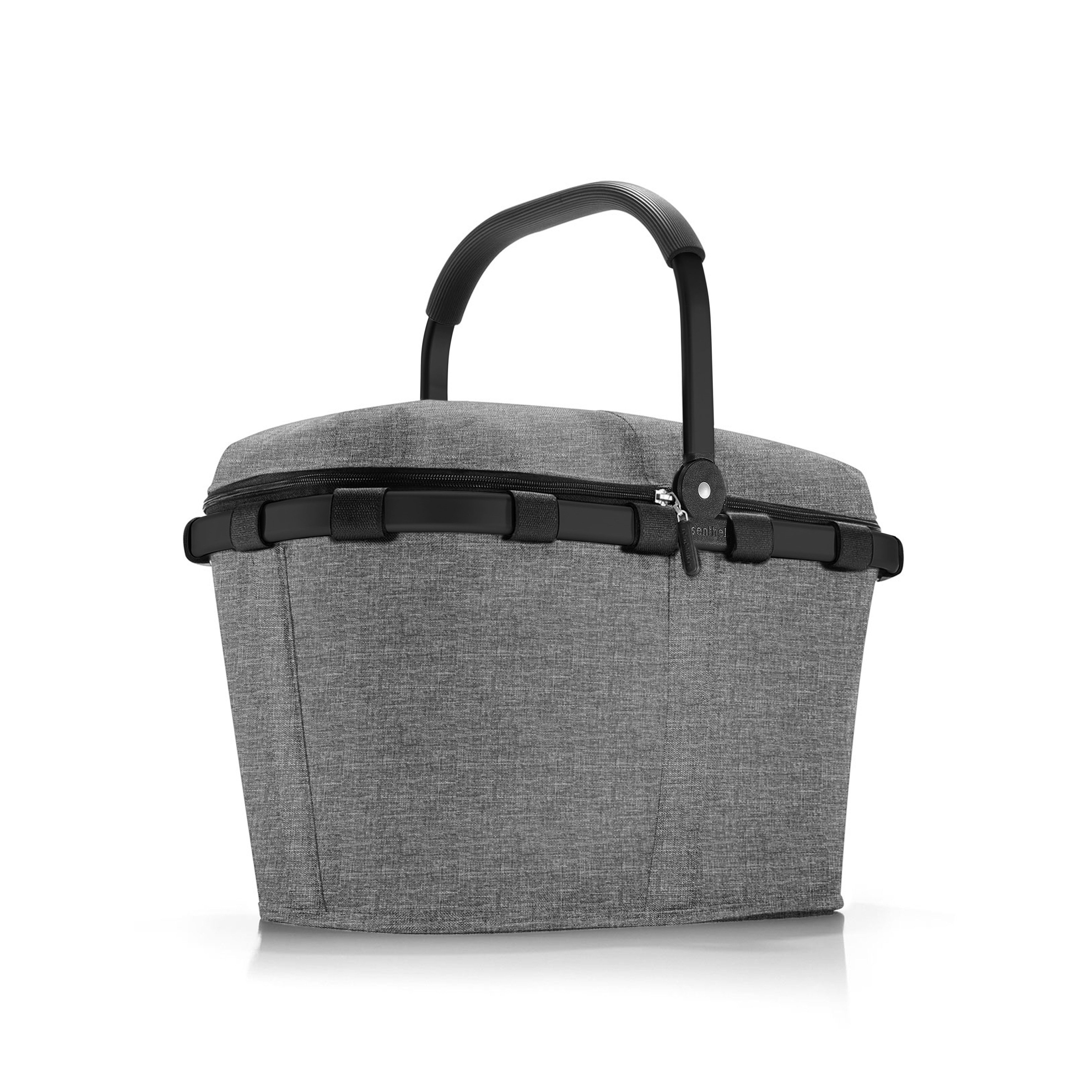 REISENTHEL® Einkaufskorb carrybag iso, 22 l, dicht schließender Deckel m. Reißverschluss, Standfüße, stabiler Griff