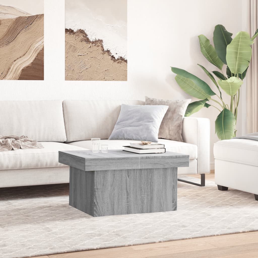 vidaXL Couchtisch Couchtisch Grau Sonoma 80x55x40 günstig online kaufen